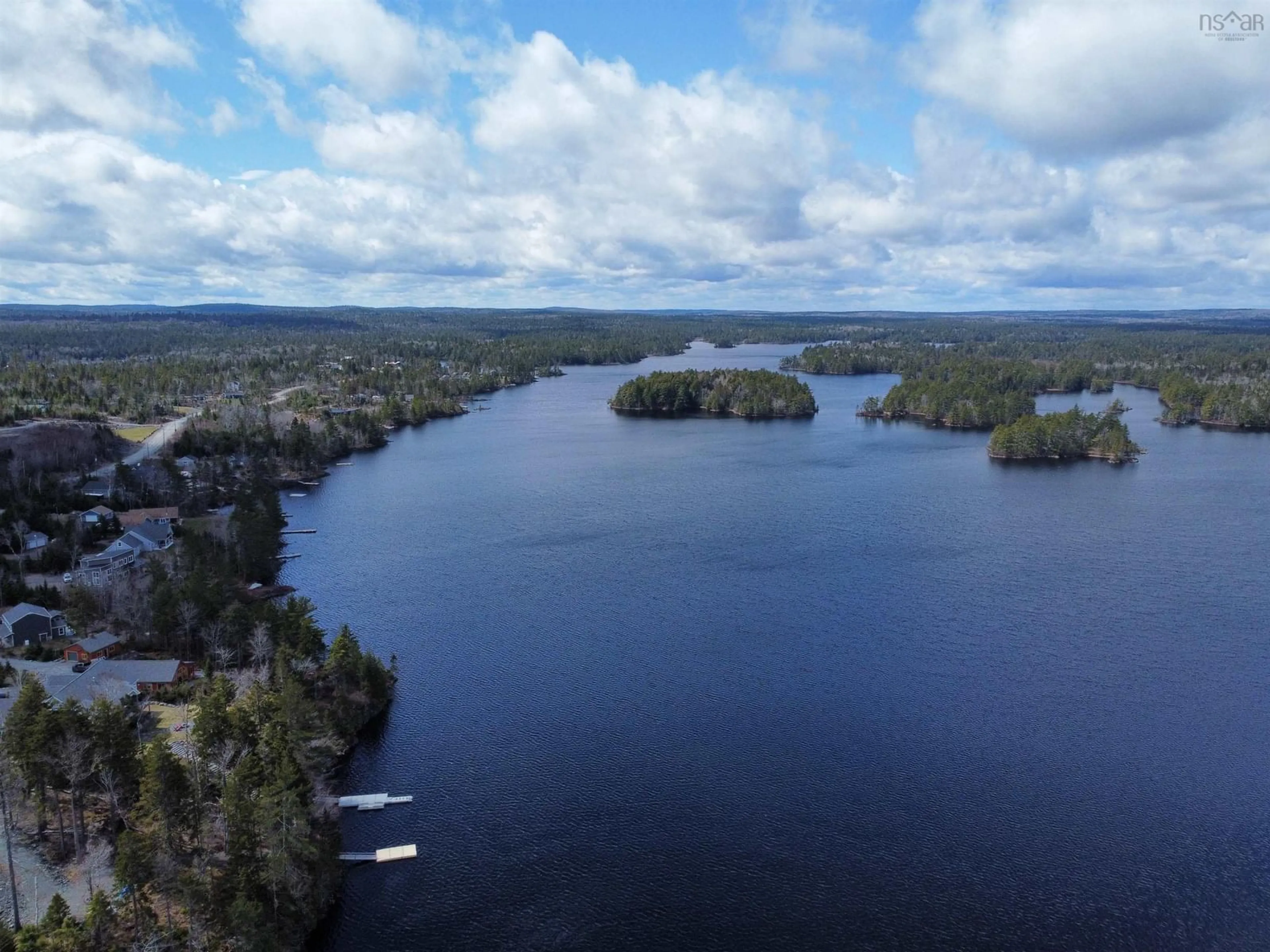 A pic from outside/outdoor area/front of a property/back of a property/a pic from drone, water/lake/river/ocean view for Heritage Way #206, East Uniacke Nova Scotia B0N 1Z0