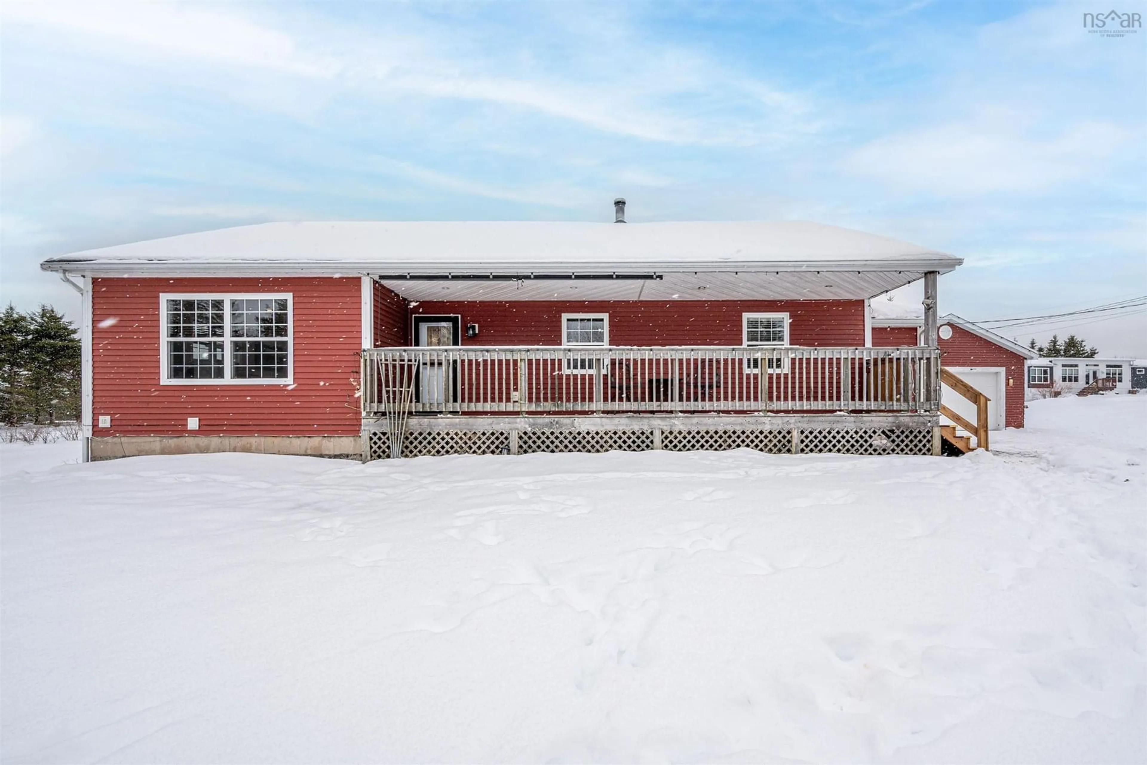 Patio, building for 299 Woodville Rd, Greenhill Nova Scotia B0N 2A0