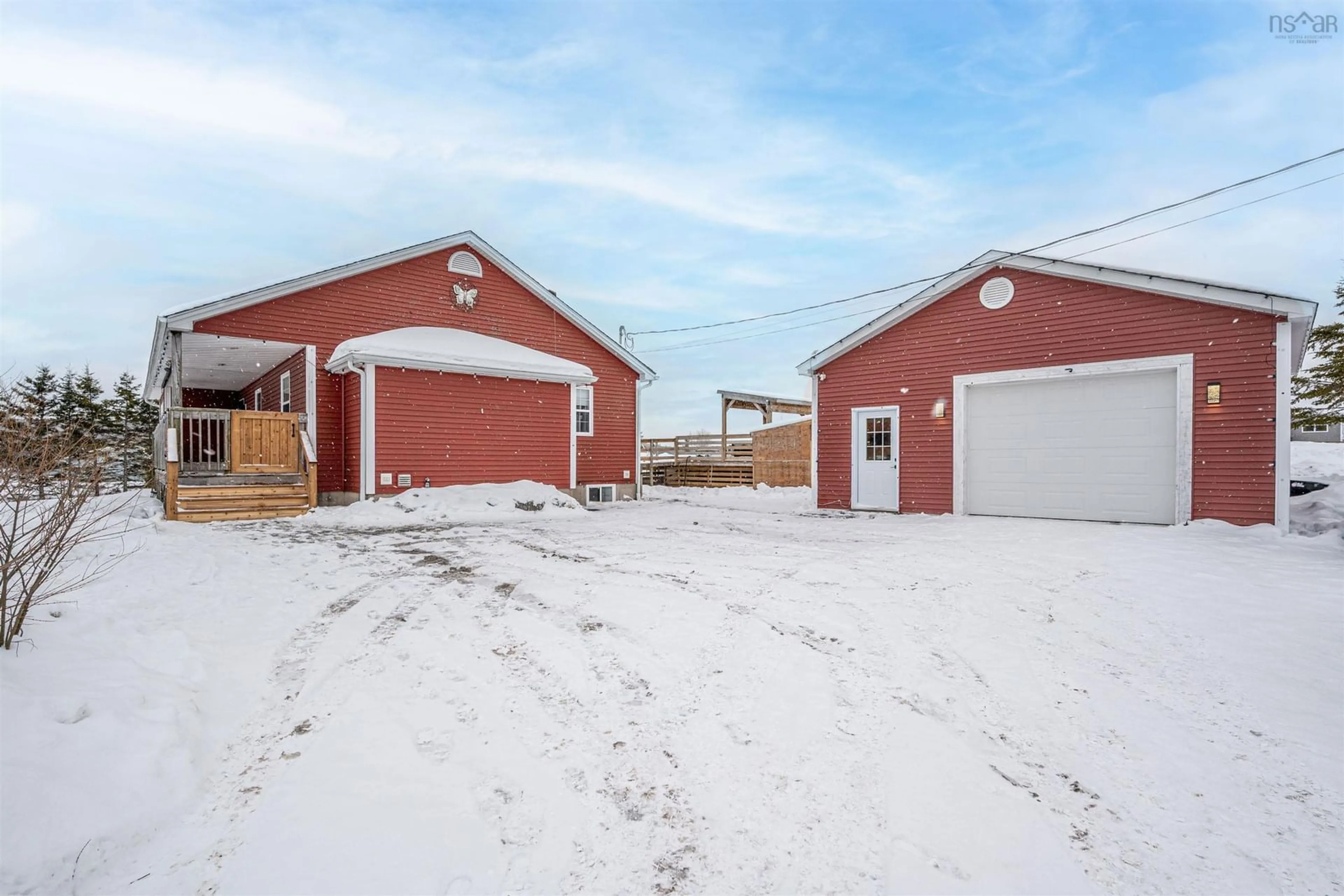 Indoor garage for 299 Woodville Rd, Greenhill Nova Scotia B0N 2A0