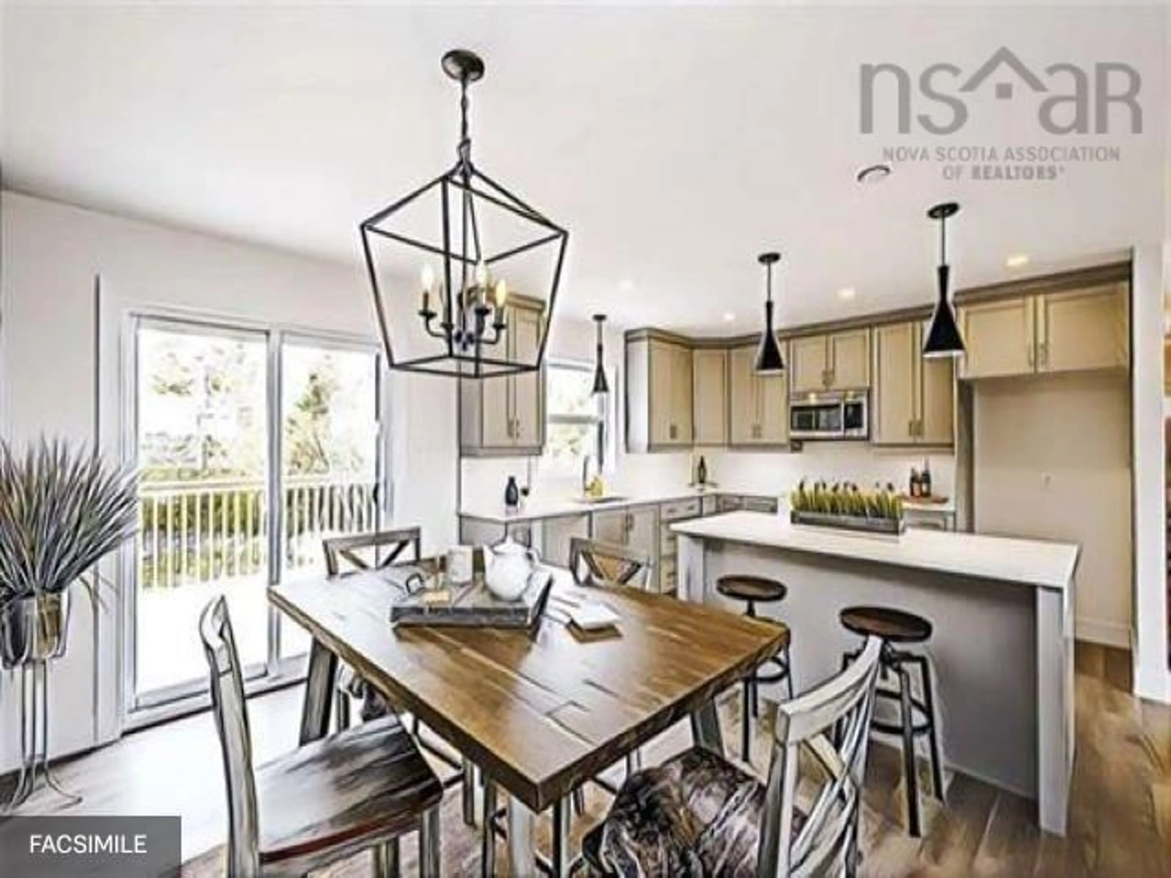 Open concept kitchen, unknown for 108 Old Guysborough Rd #Lot, Devon Nova Scotia B3T 1X4