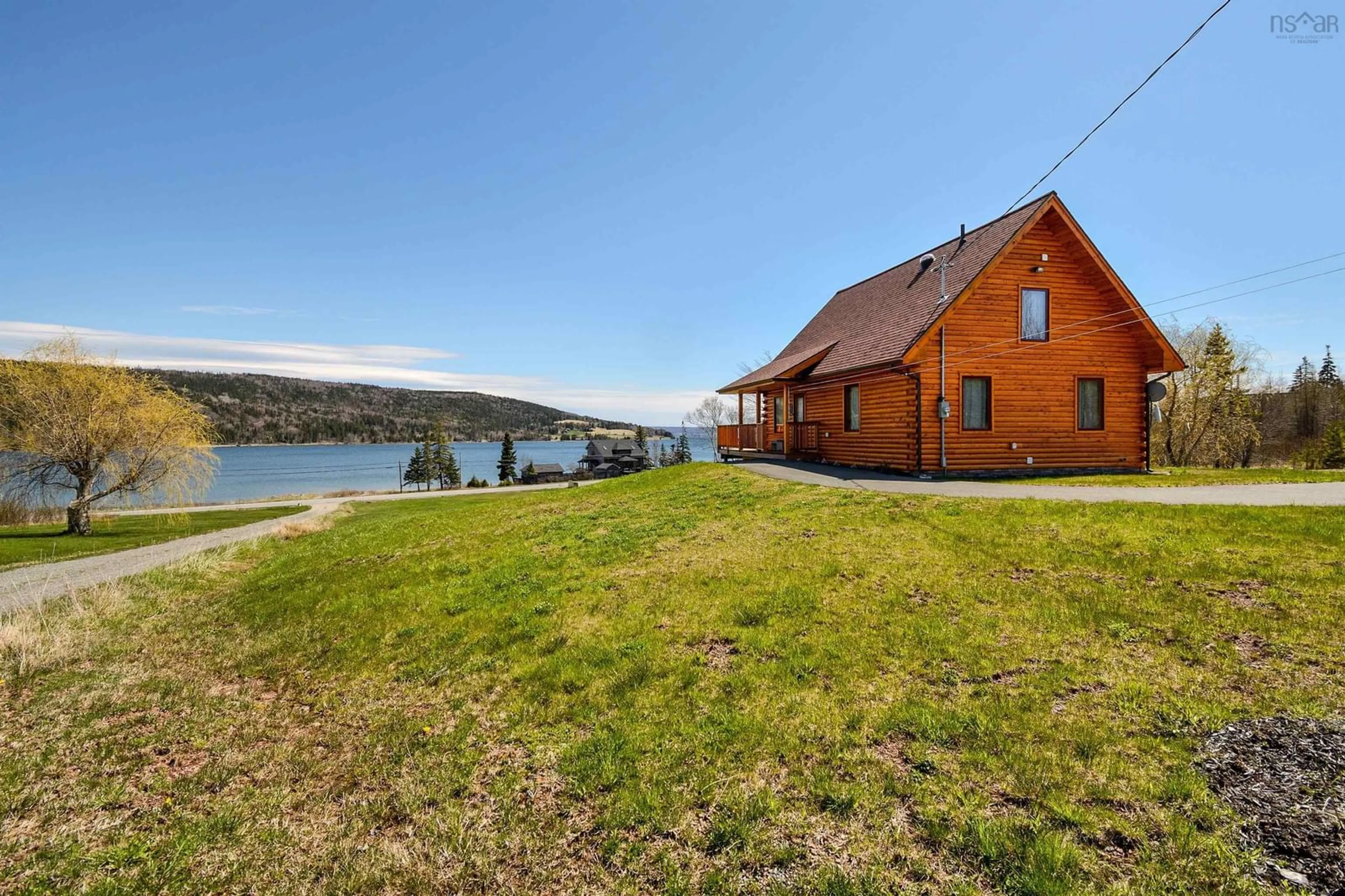 Patio, water/lake/river/ocean view for 1005 205 Hwy, Baddeck Nova Scotia B0E 1B0