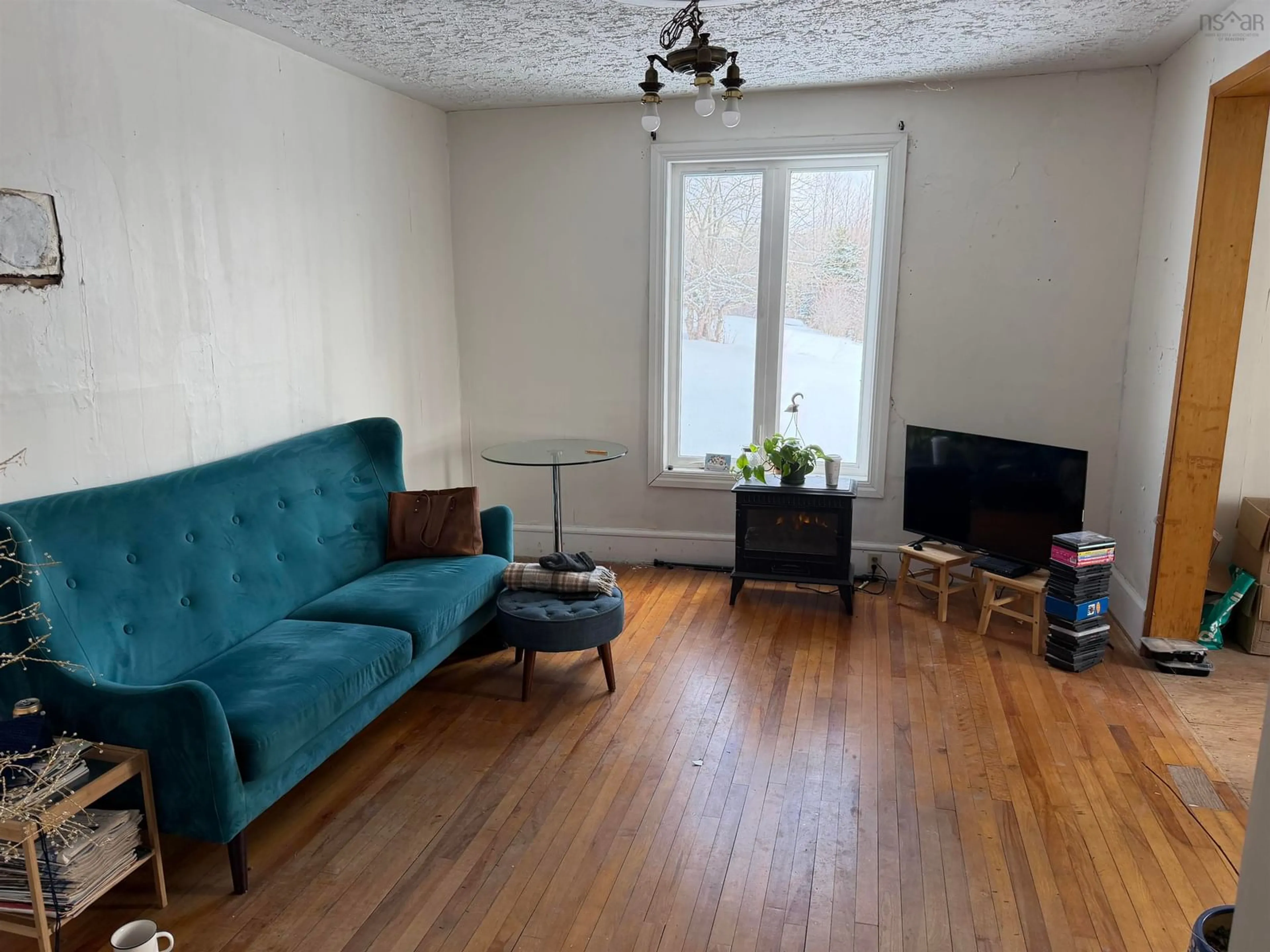 Living room with furniture, unknown for 1740 East River East Side Rd, Bridgeville Nova Scotia B0K 1B0