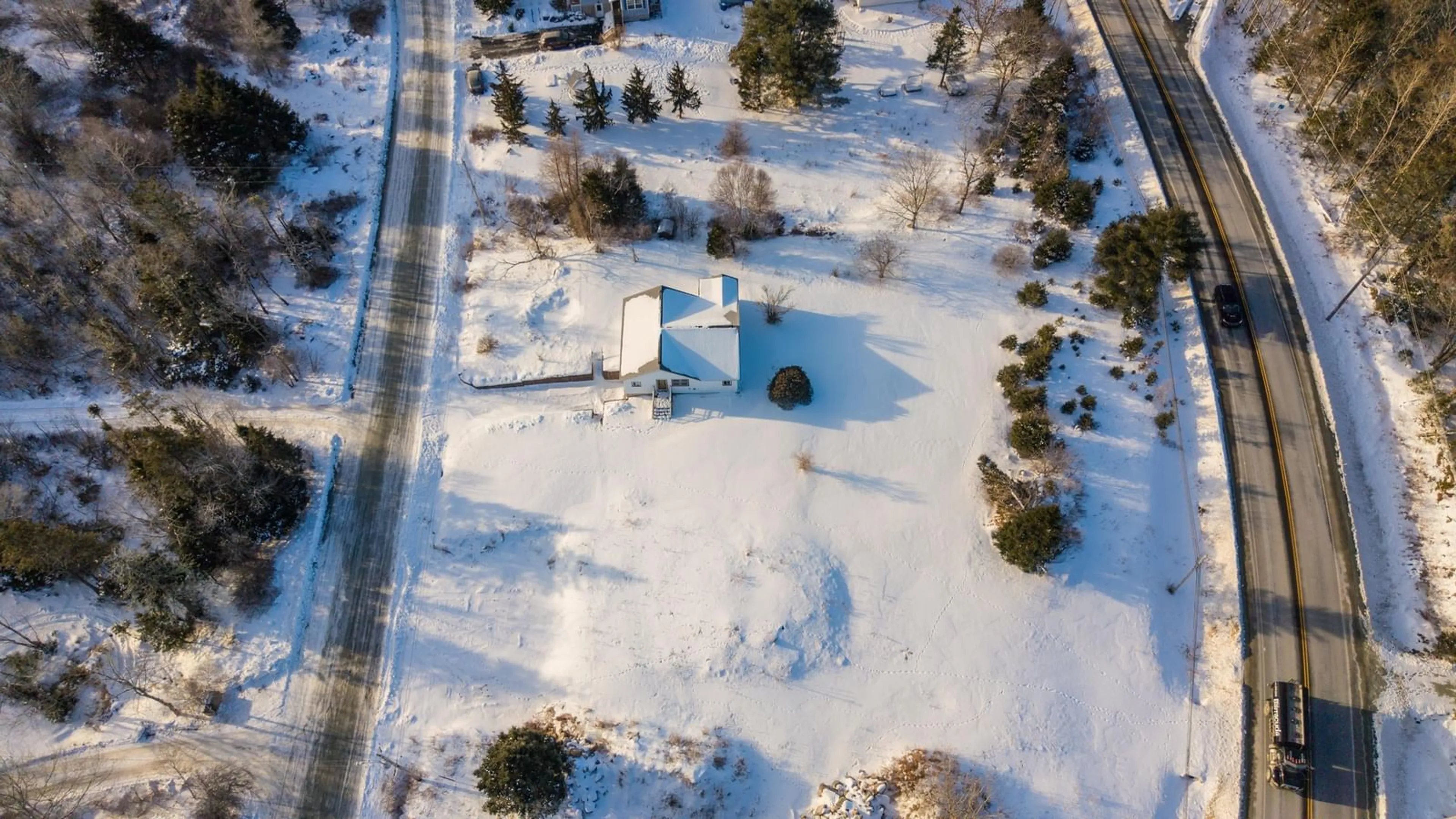 A pic from outside/outdoor area/front of a property/back of a property/a pic from drone, unknown for 74 Old School Rd, Upper Tantallon Nova Scotia B3Z 2J6