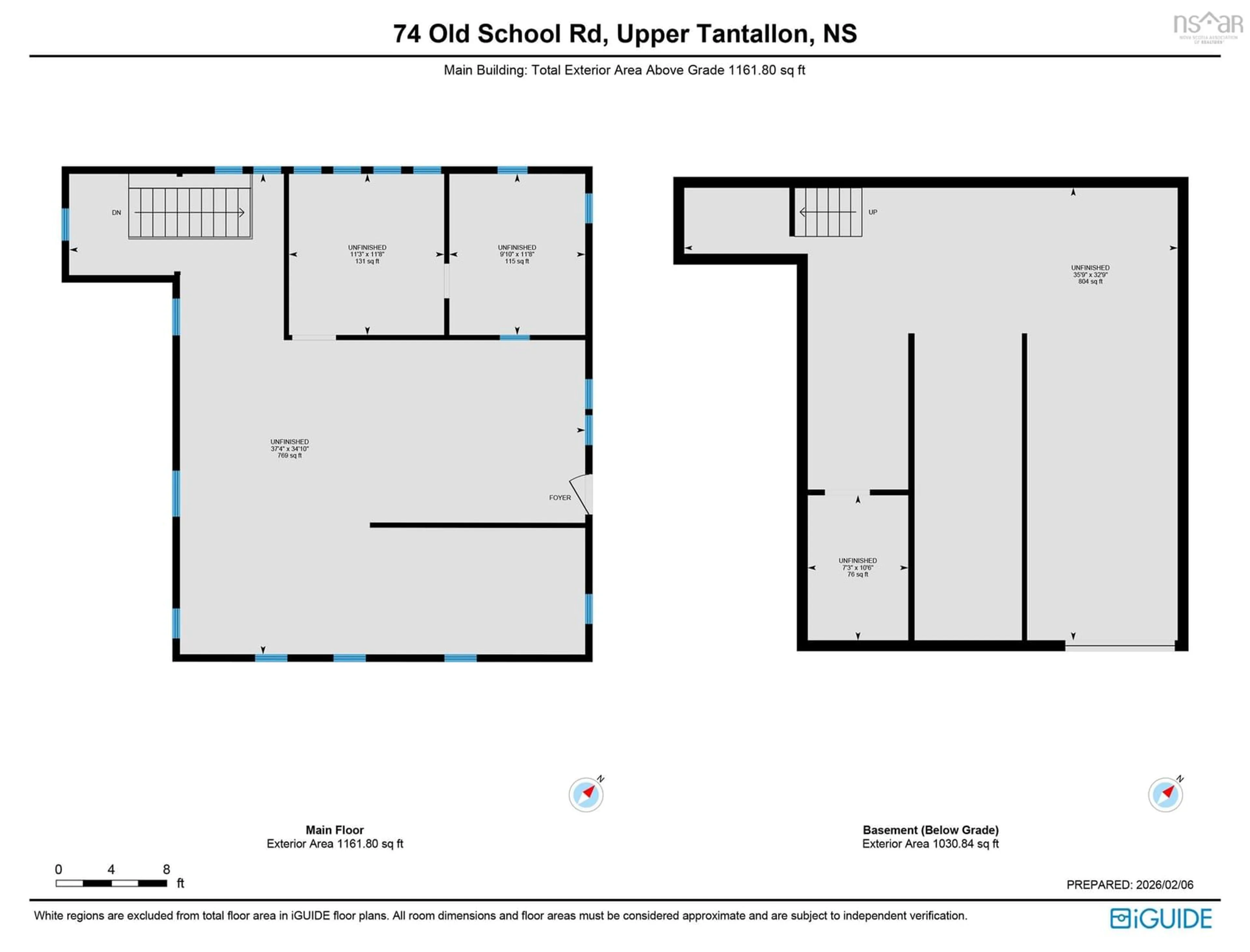 Floor plan for 74 Old School Rd, Upper Tantallon Nova Scotia B3Z 2J6