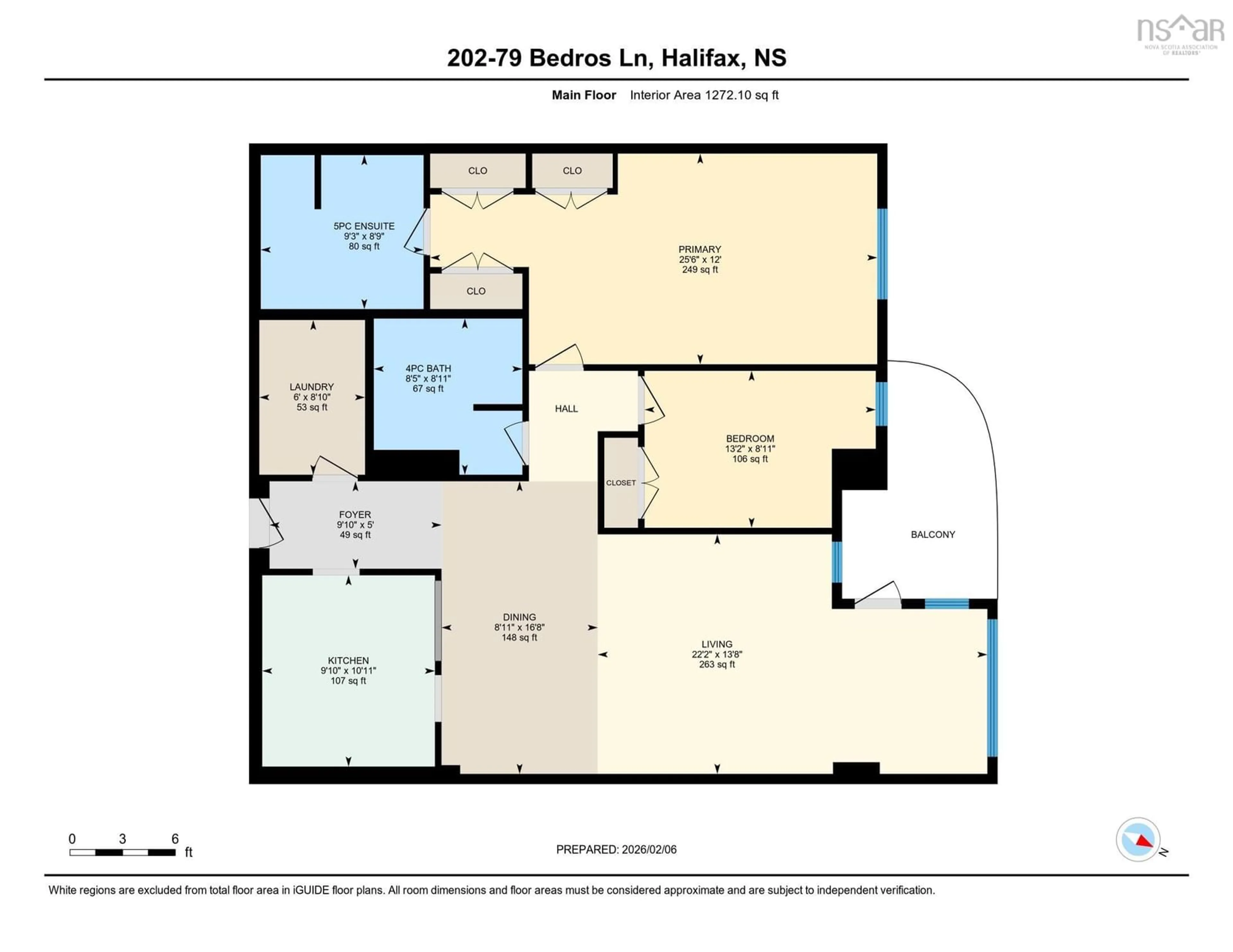 Floor plan for 79 Bedros Lane #202, Halifax Nova Scotia B3M 4X5