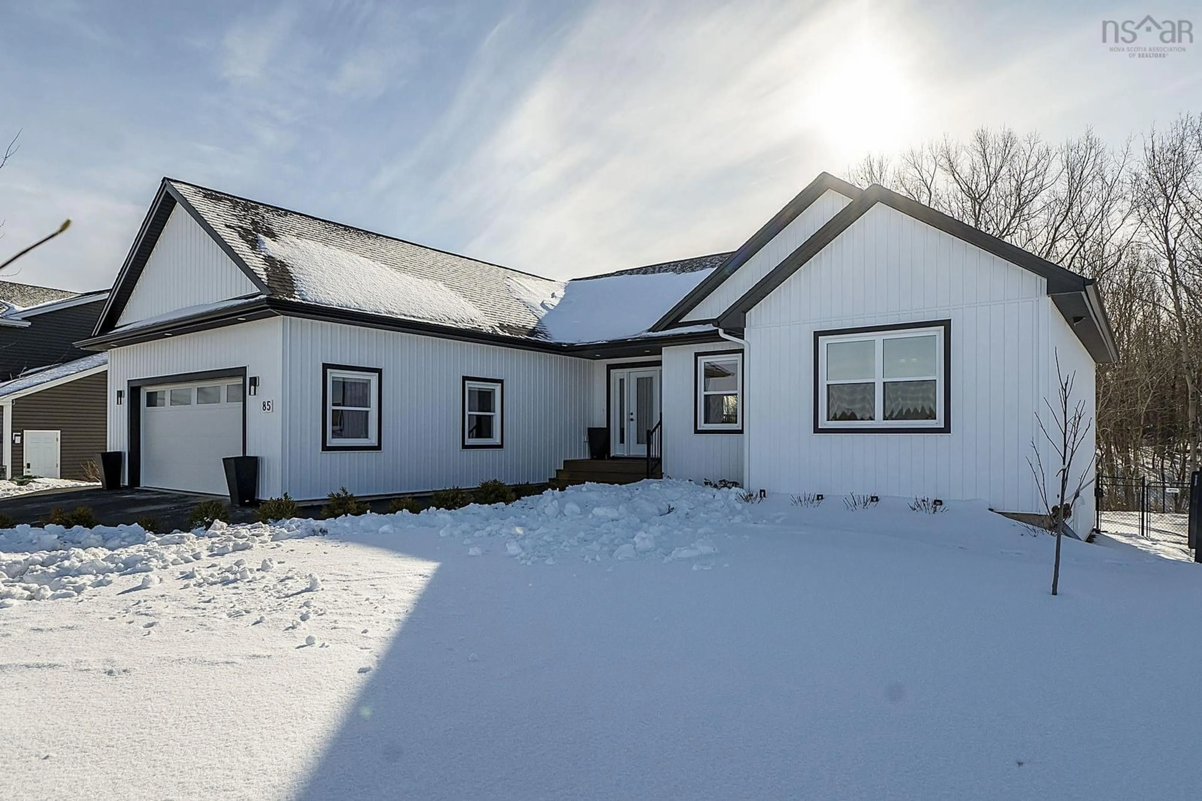 A pic from outside/outdoor area/front of a property/back of a property/a pic from drone, unknown for 85 Steeple View Dr, Port Williams Nova Scotia B0P 1T0
