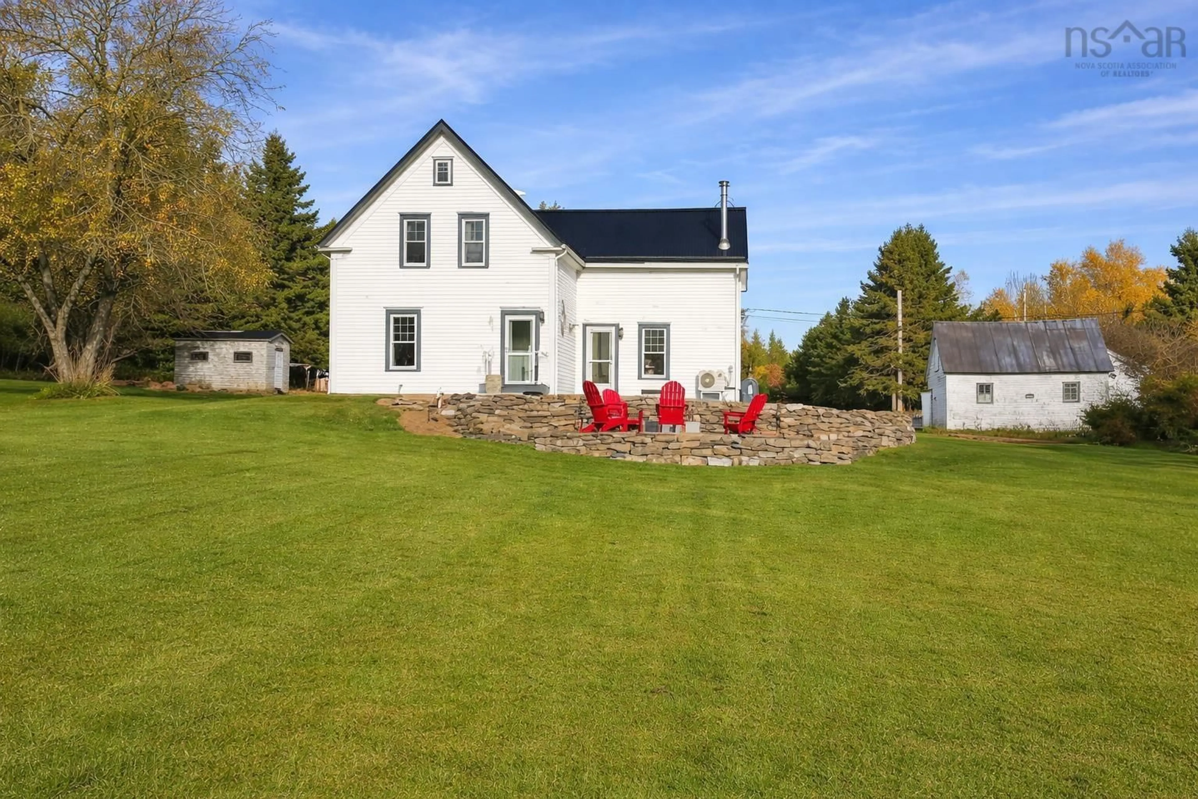 A pic from outside/outdoor area/front of a property/back of a property/a pic from drone, building for 3970 Hwy 357, Meaghers Grant Nova Scotia B0N 1V0