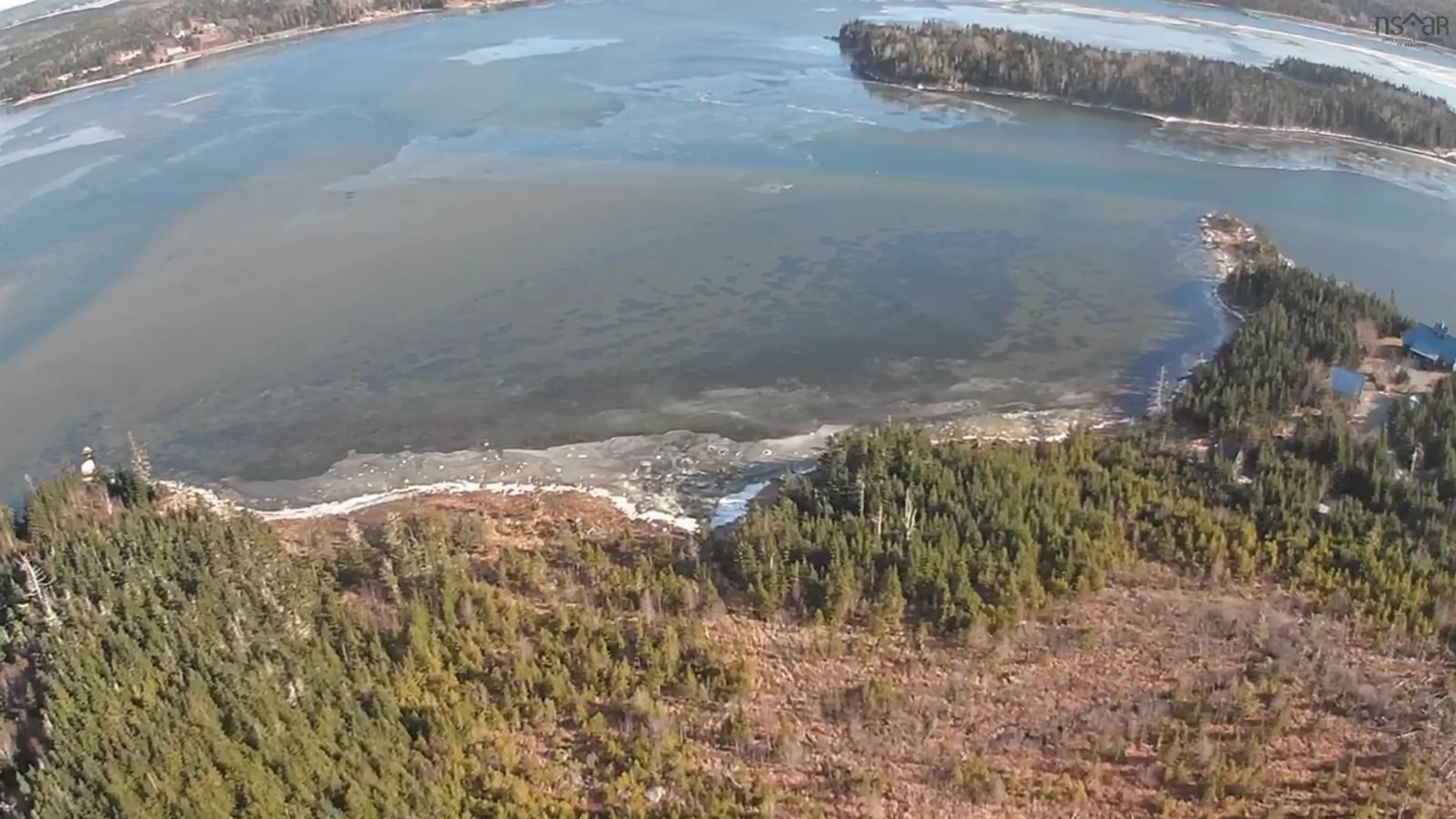 A pic from outside/outdoor area/front of a property/back of a property/a pic from drone, water/lake/river/ocean view for Lot 4-B West Petpeswick Rd, West Petpeswick Nova Scotia B0J 2L0