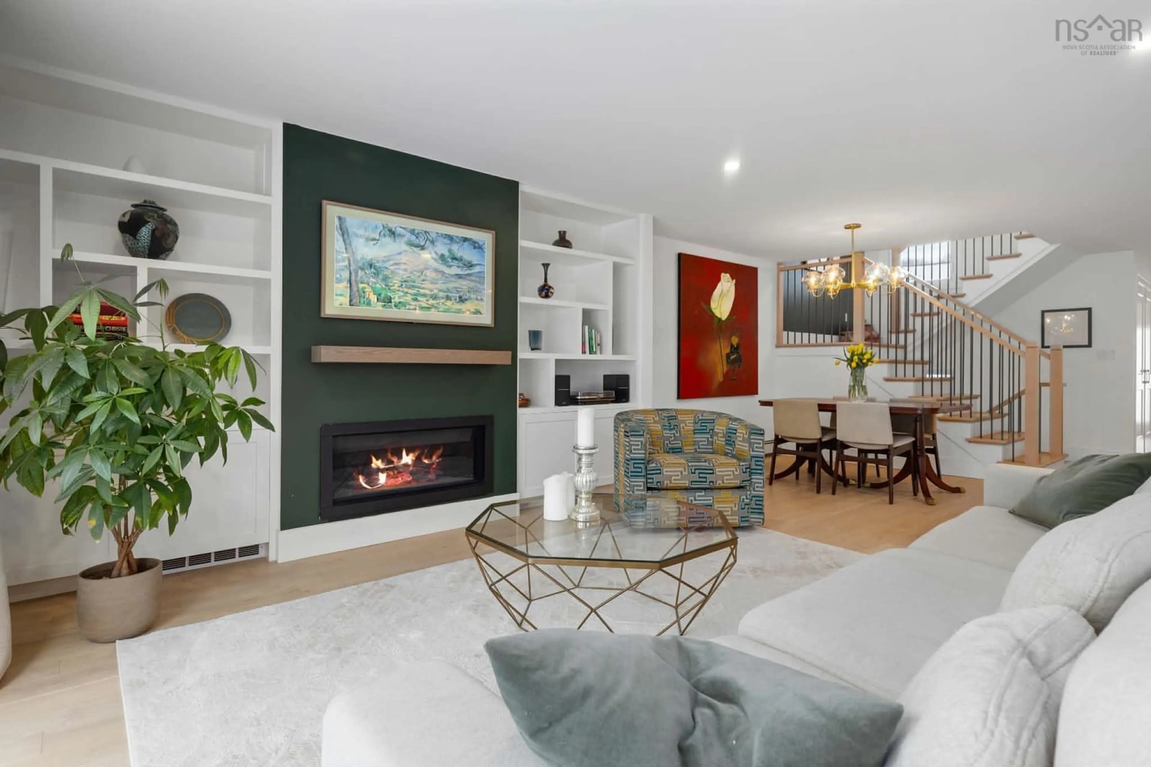 Living room with furniture, unknown for 1162 Waterloo St, Halifax Nova Scotia B3H 3L4