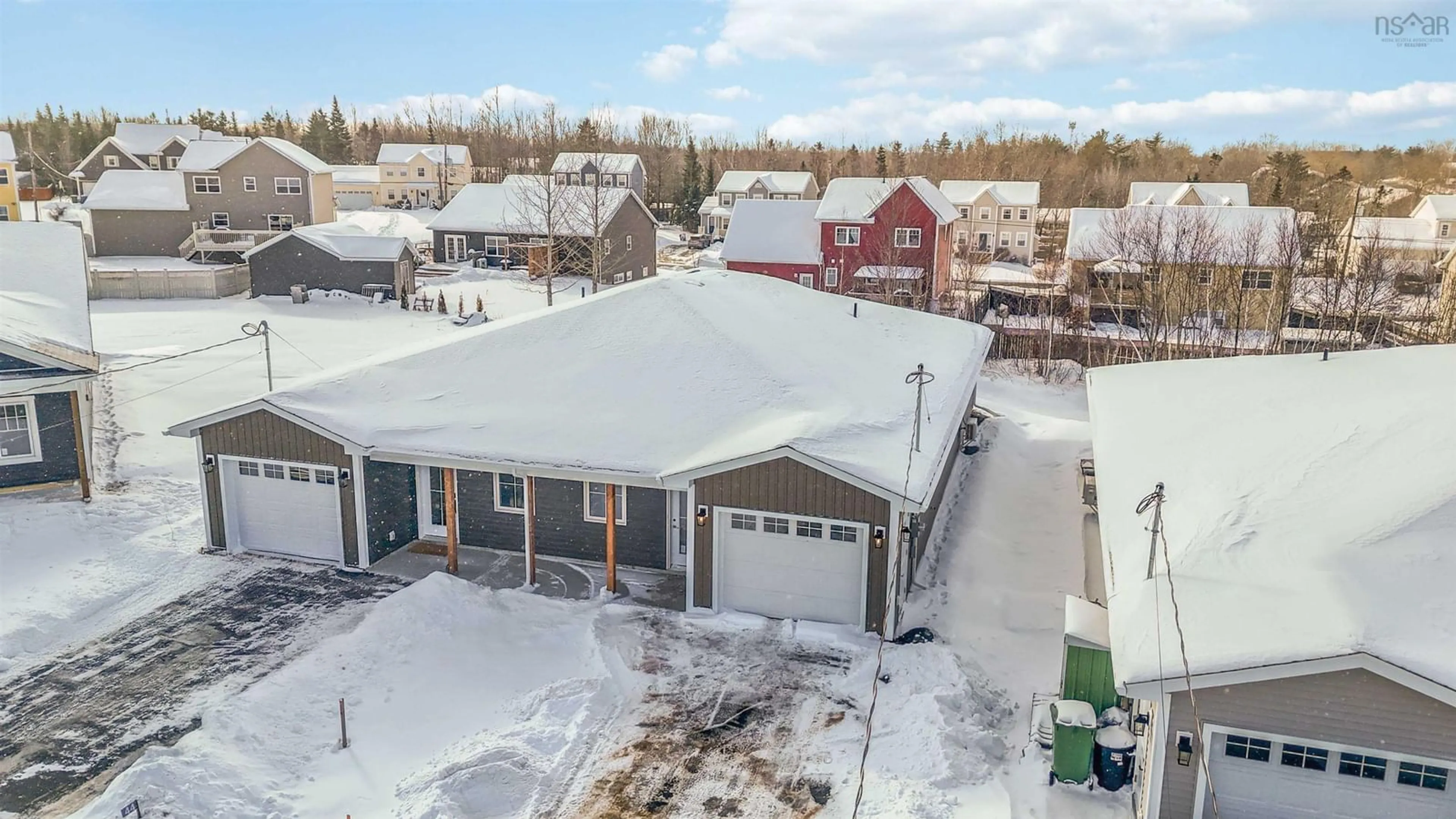 A pic from outside/outdoor area/front of a property/back of a property/a pic from drone, building for 42 Jessome Ave, Lantz Nova Scotia B2S 0K6