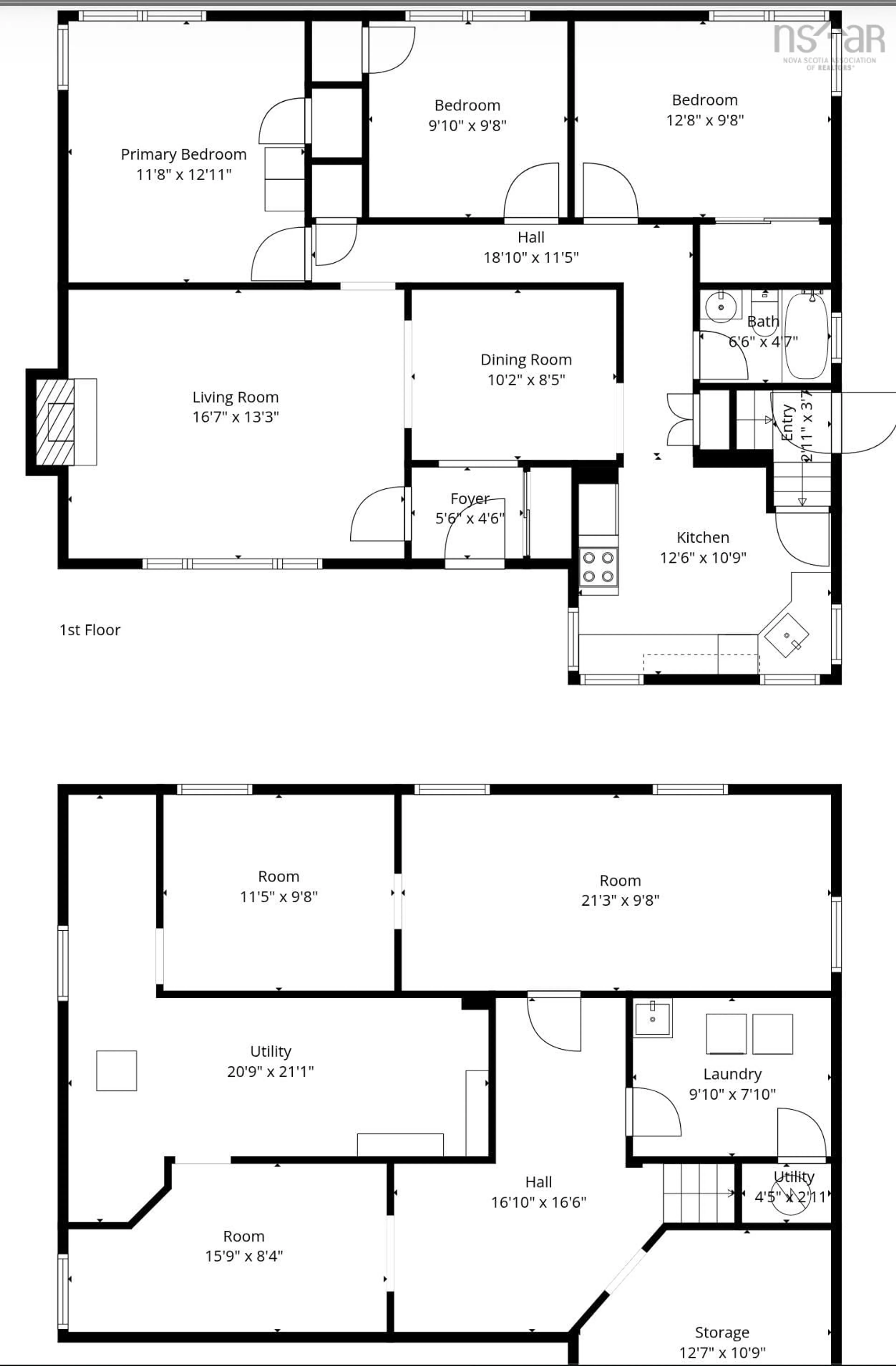 Floor plan for 24 Penhorn Dr, Dartmouth Nova Scotia B2Y 3K3