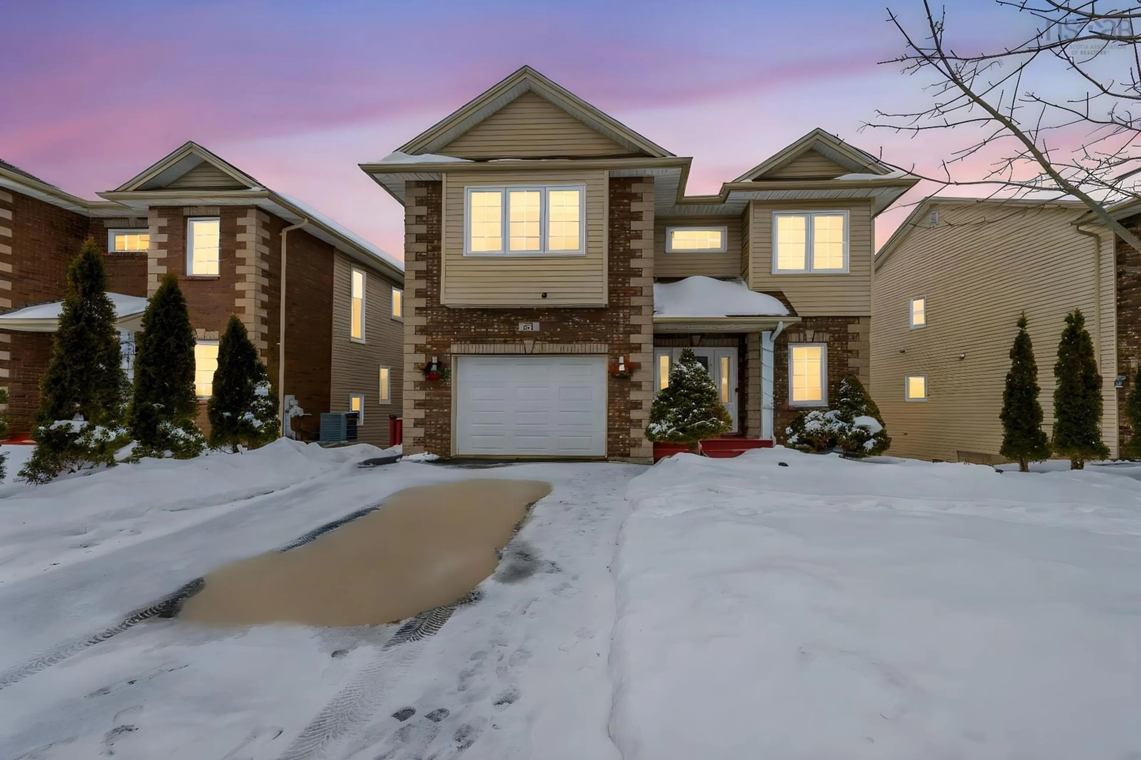 Home with brick exterior material, street for 51 Windridge Lane, Bedford Nova Scotia B4A 0E6