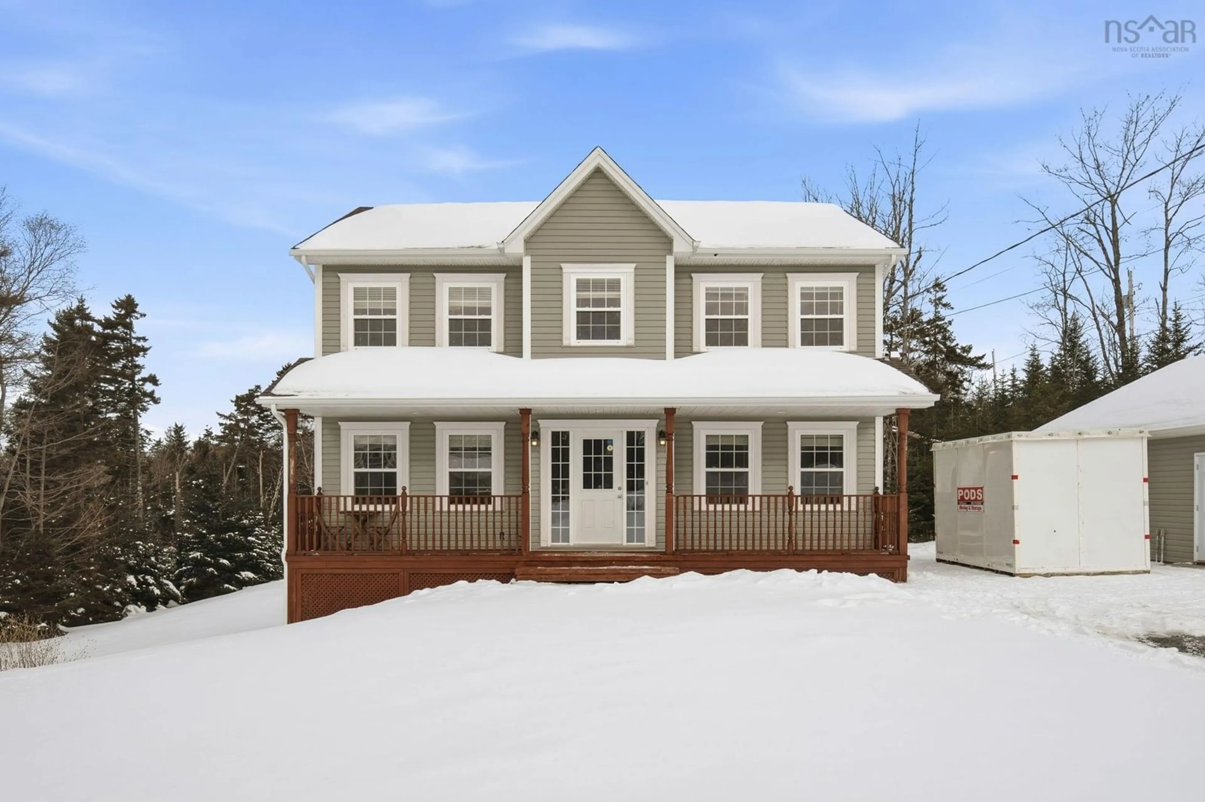 Home with vinyl exterior material, street for 83 Arrowhead Dr, Middle Sackville Nova Scotia B4E 0H9