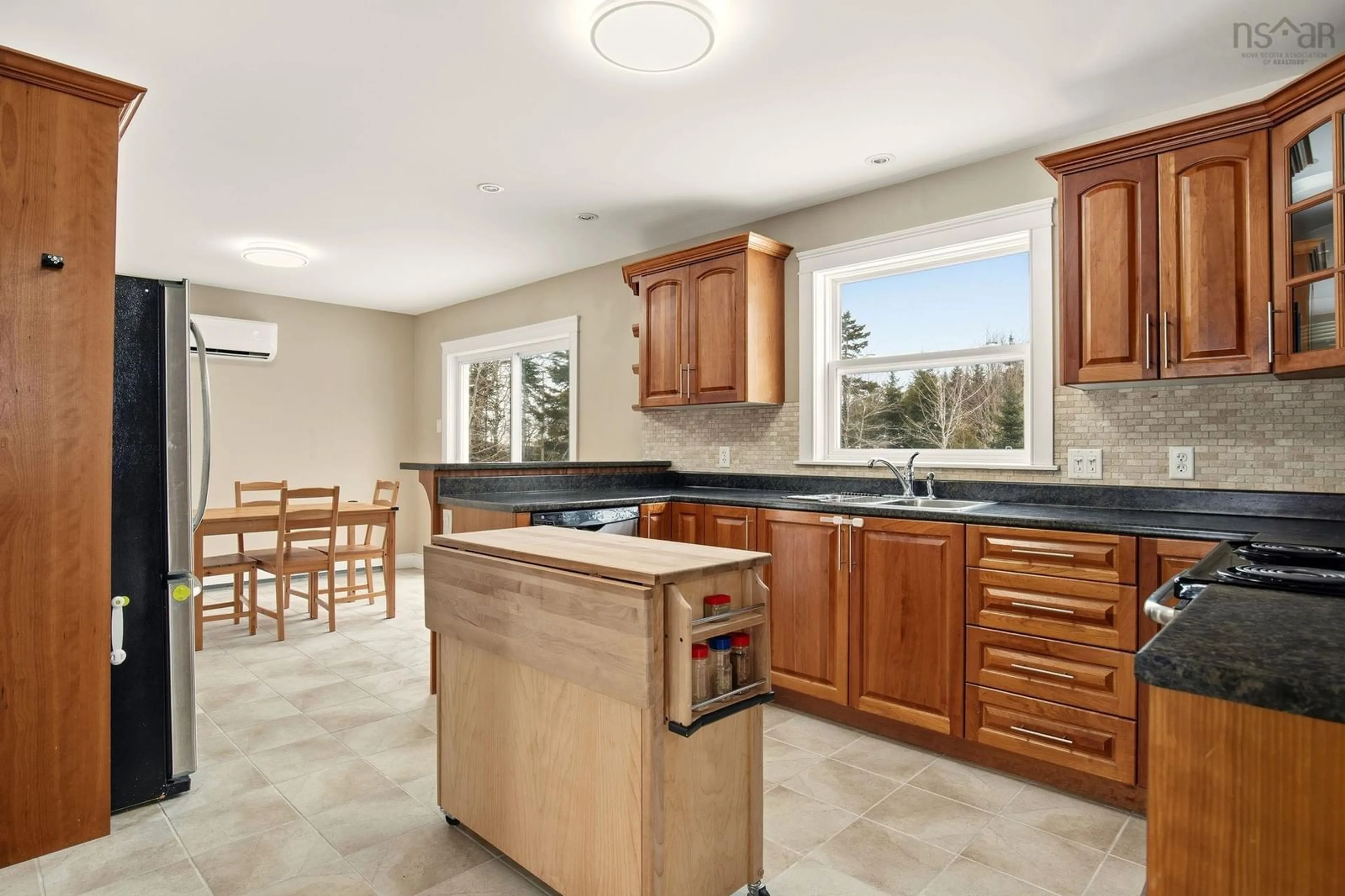 Open concept kitchen, ceramic/tile floor for 83 Arrowhead Dr, Middle Sackville Nova Scotia B4E 0H9