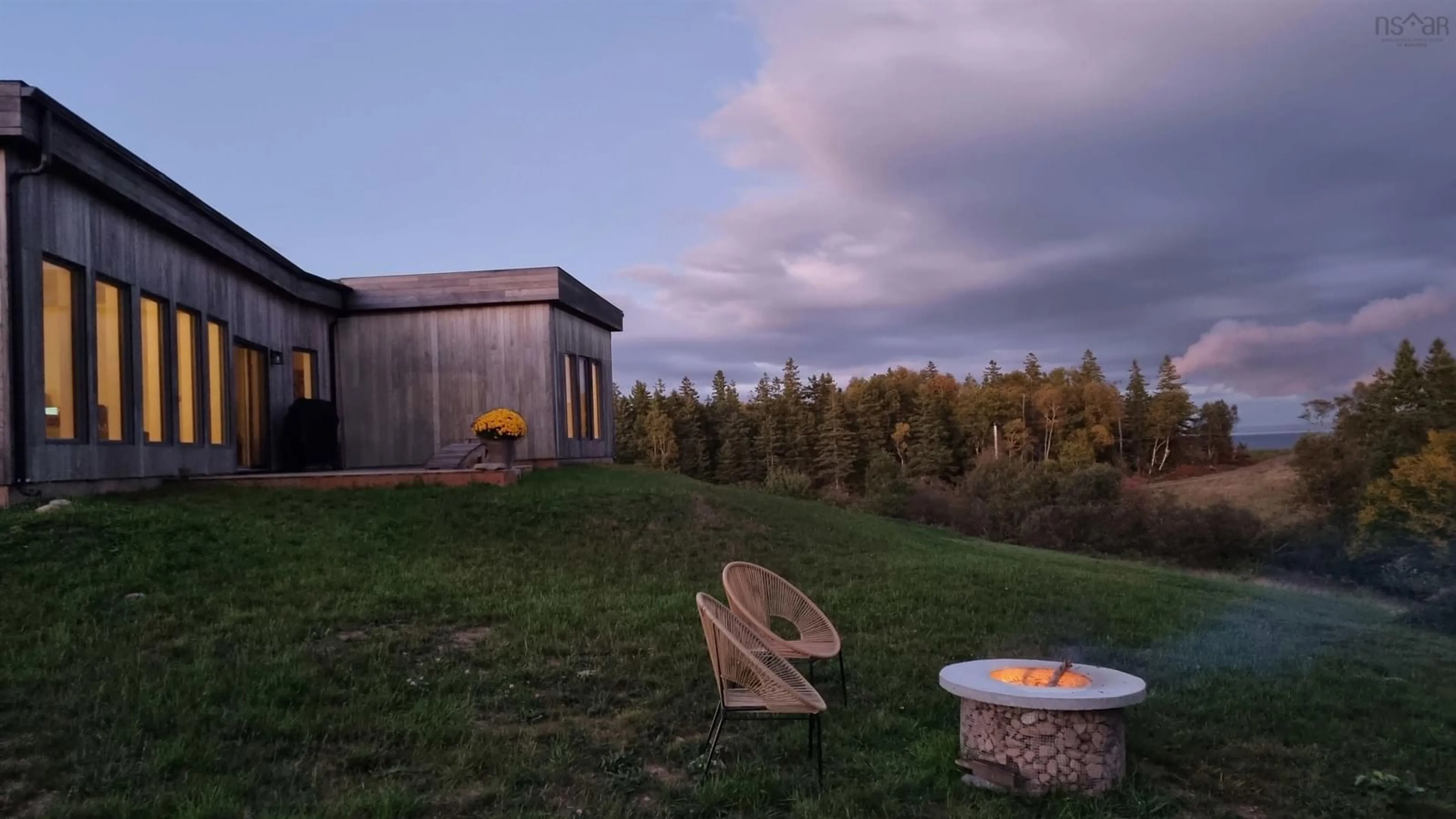 Patio, forest/trees view for 1494 Big Harbour Island, Big Harbour Island Nova Scotia B0E 2Y0