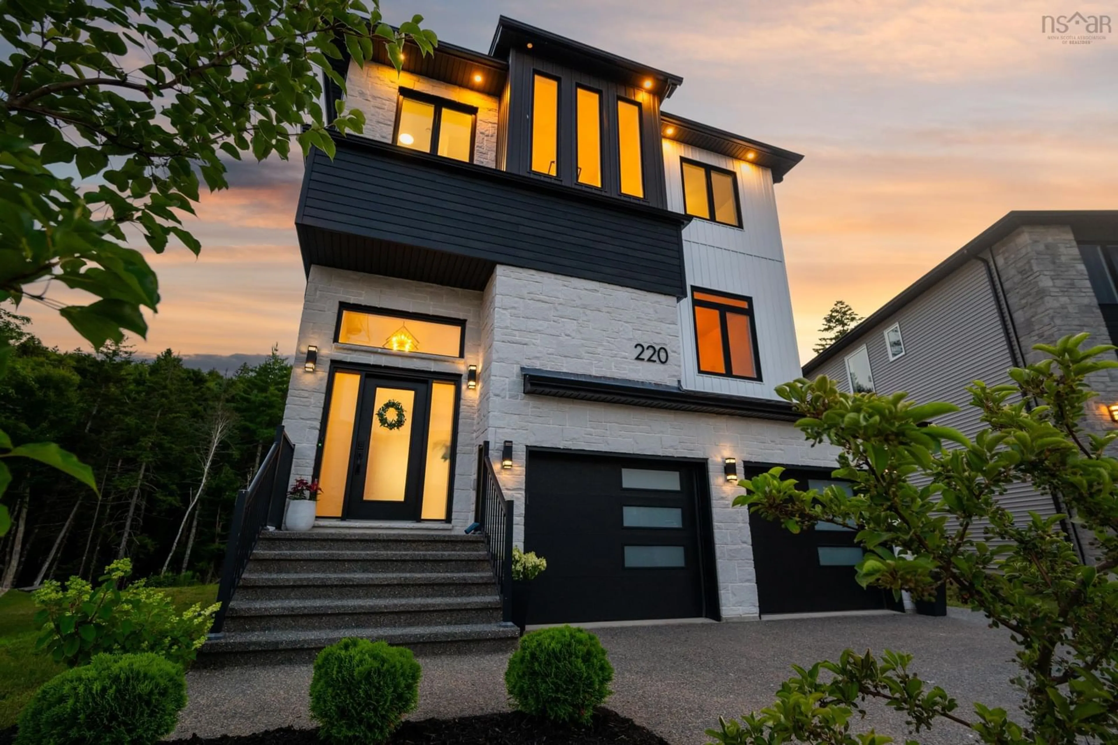 Home with brick exterior material, street for 220 Talus Ave, Bedford Nova Scotia B4B 2G3