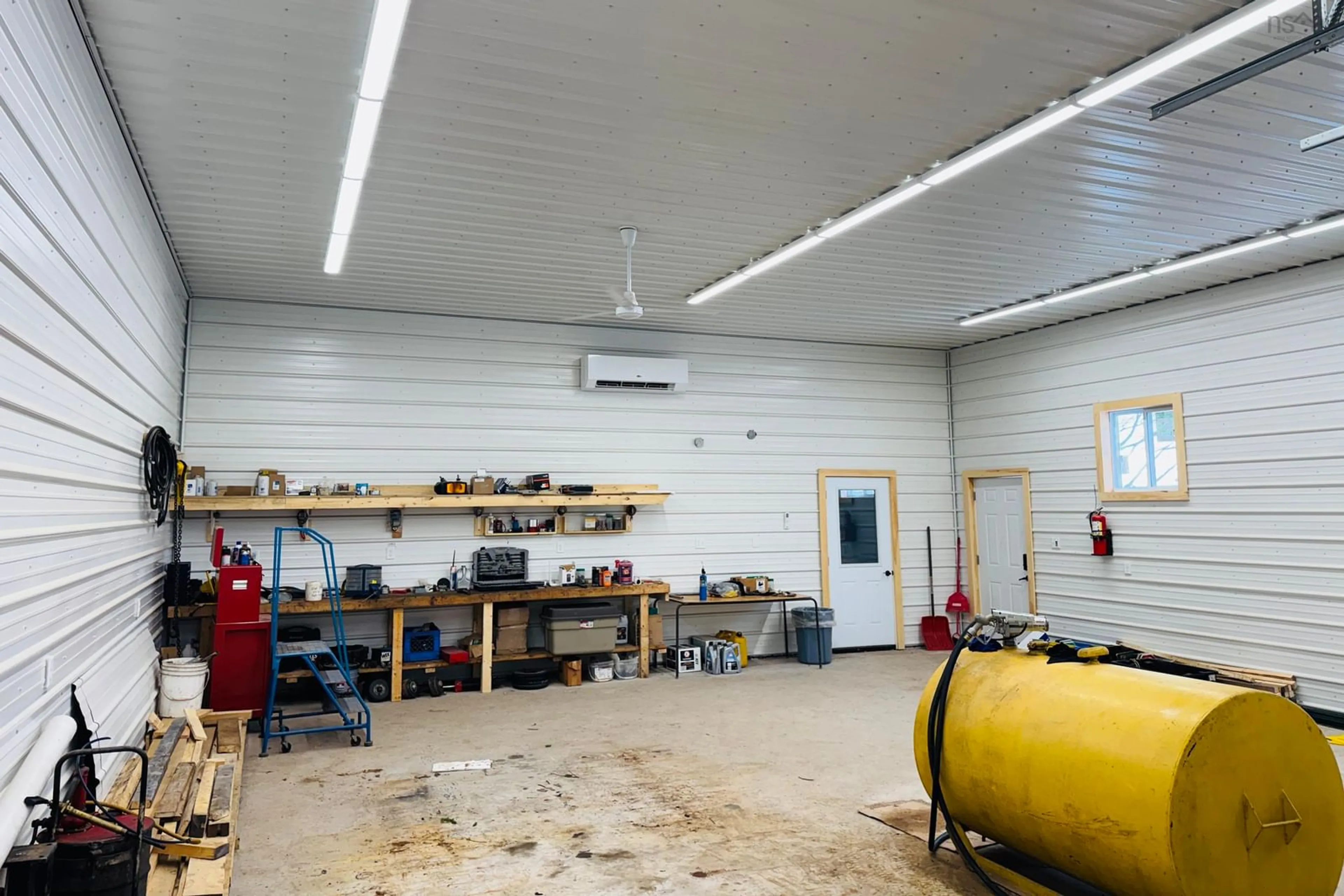 Indoor garage for 4296 Highway 2, Cross Road Mountain Nova Scotia B0M 1S0