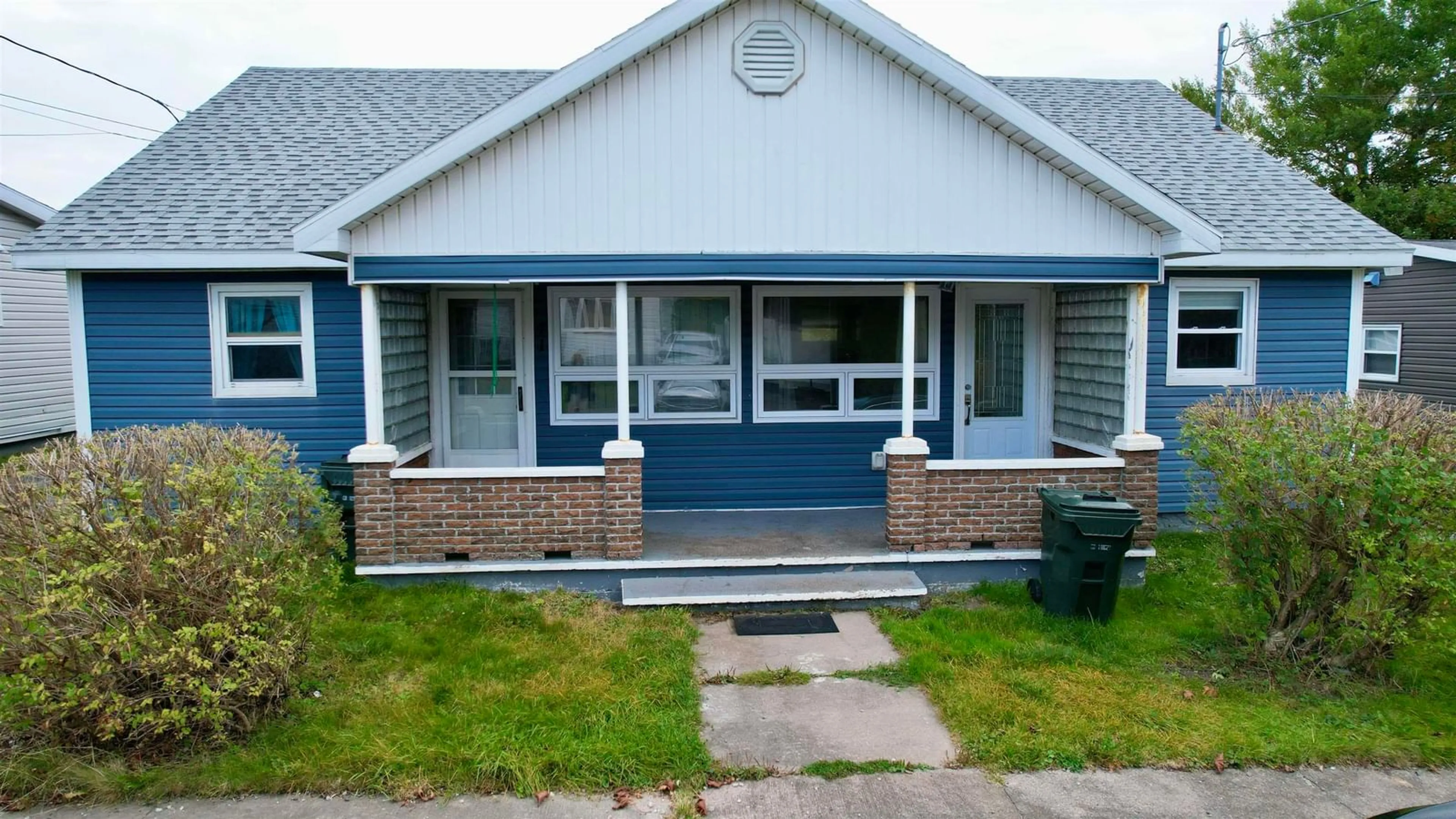 Home with vinyl exterior material, street for 41-43 Concord St, Glace Bay Nova Scotia B1A 3A7