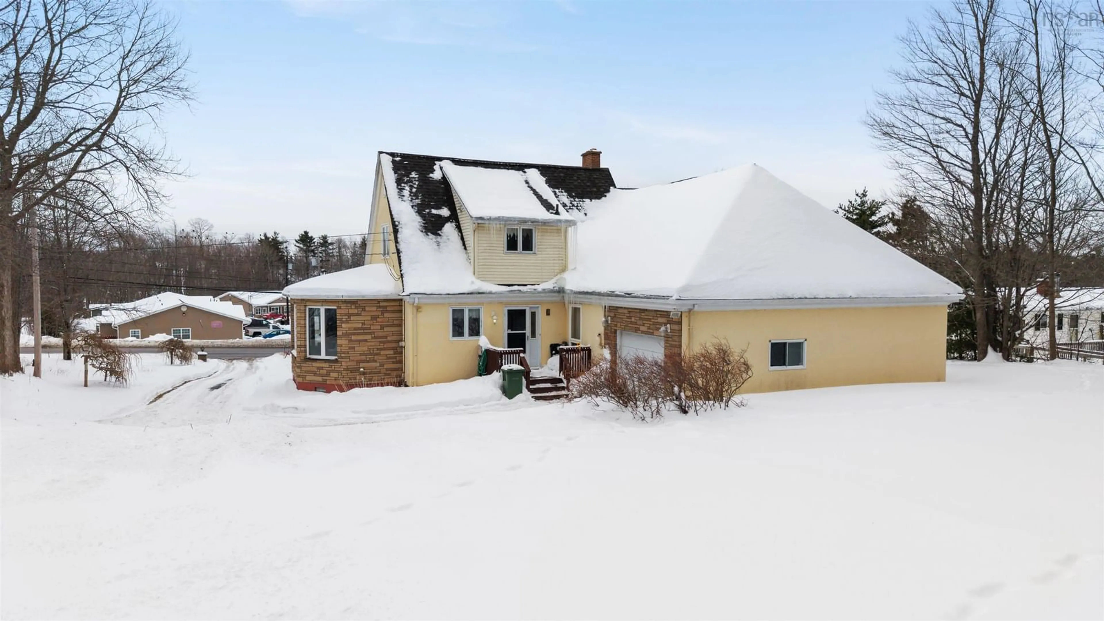 A pic from outside/outdoor area/front of a property/back of a property/a pic from drone, unknown for 2503 Westville Rd, Westville Road Nova Scotia B2H 5C6