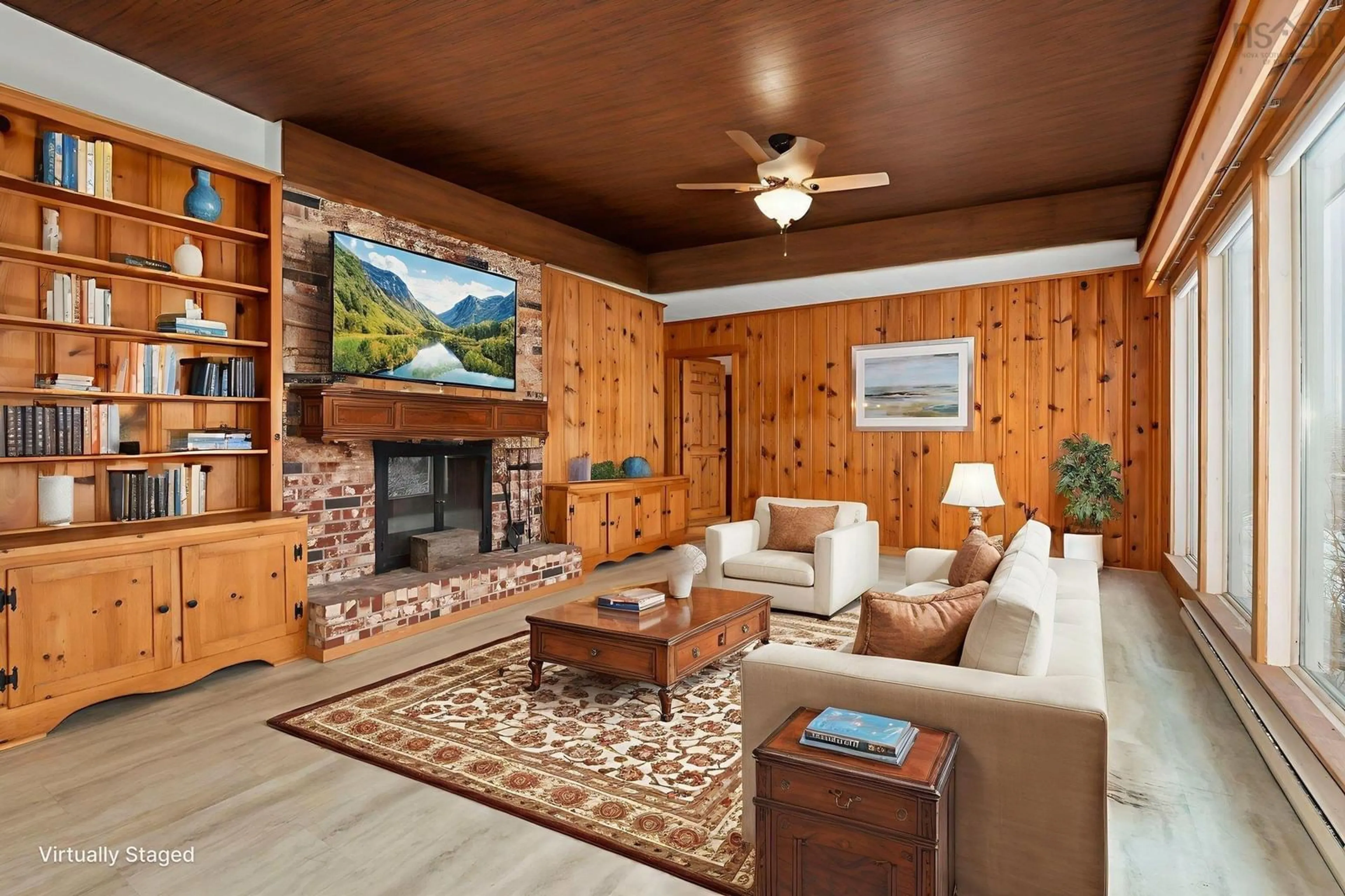 Living room with furniture, unknown for 211 Sunset Dr, Glen Haven Nova Scotia B3Z 2T2