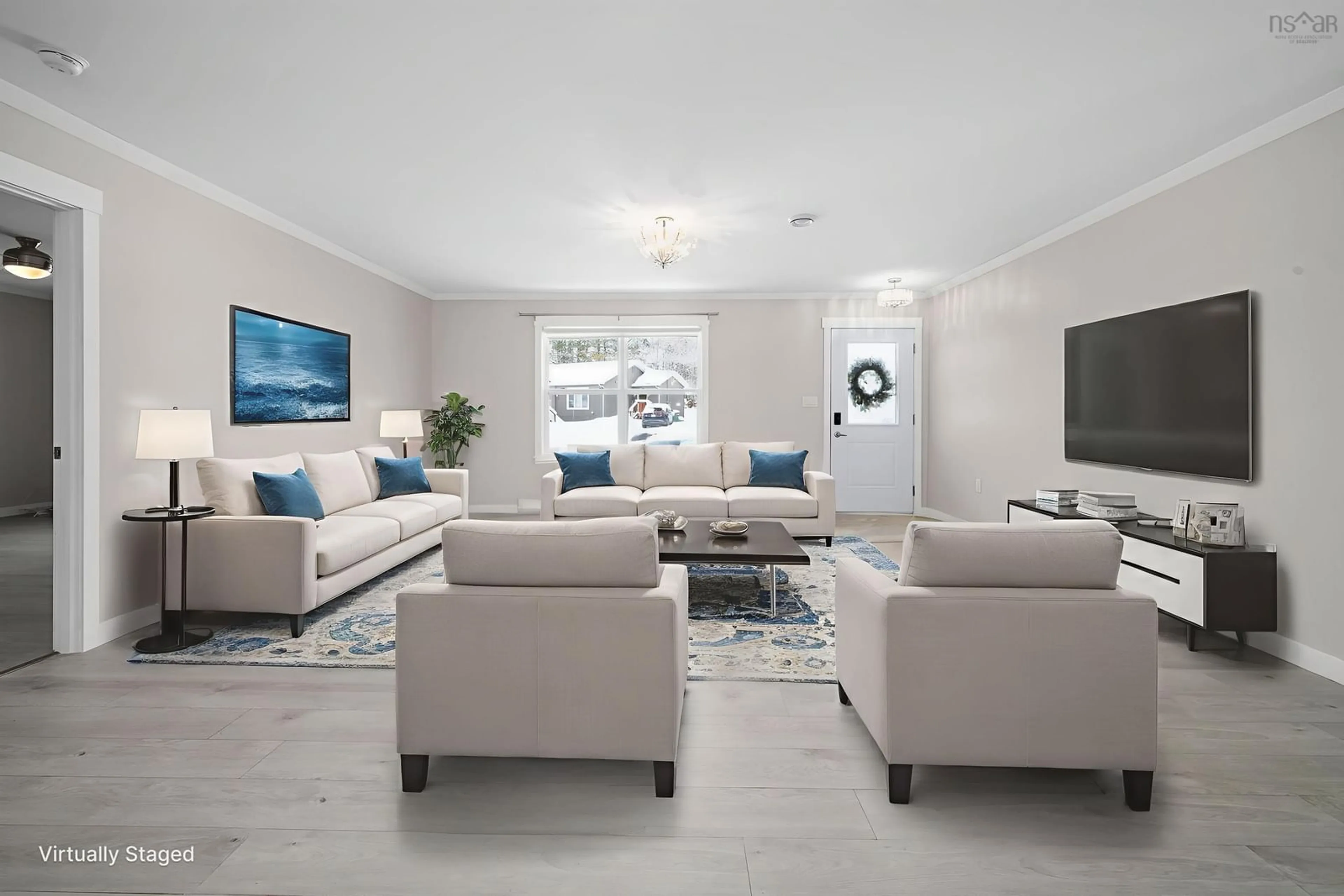 Living room with furniture, unknown for 32 Mossberry Close, Hubley Nova Scotia B3Z 0S2