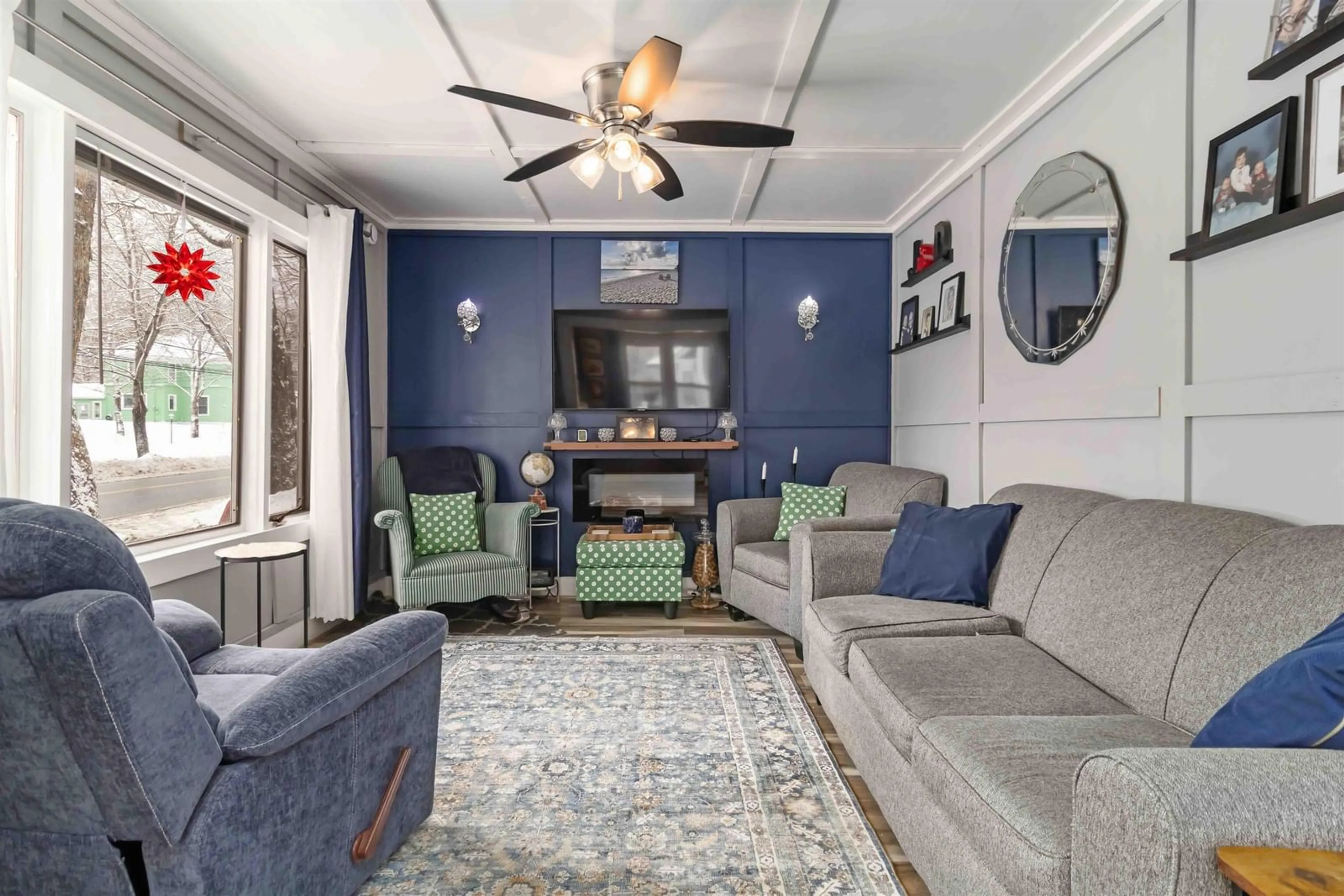 Living room with furniture, unknown for 13862 Highway 3, Dayspring Nova Scotia B4V 5P5