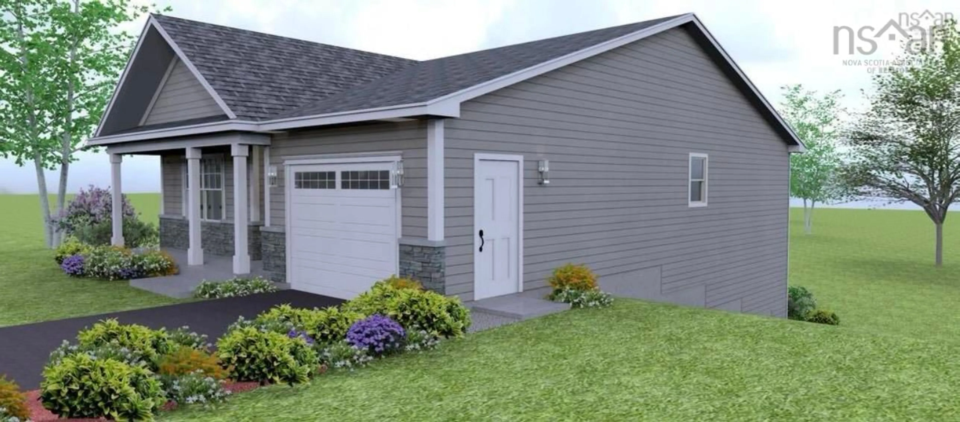 Home with vinyl exterior material, street for Goldenrod Crt #Lot 247, Falmouth Nova Scotia B0P 1L0