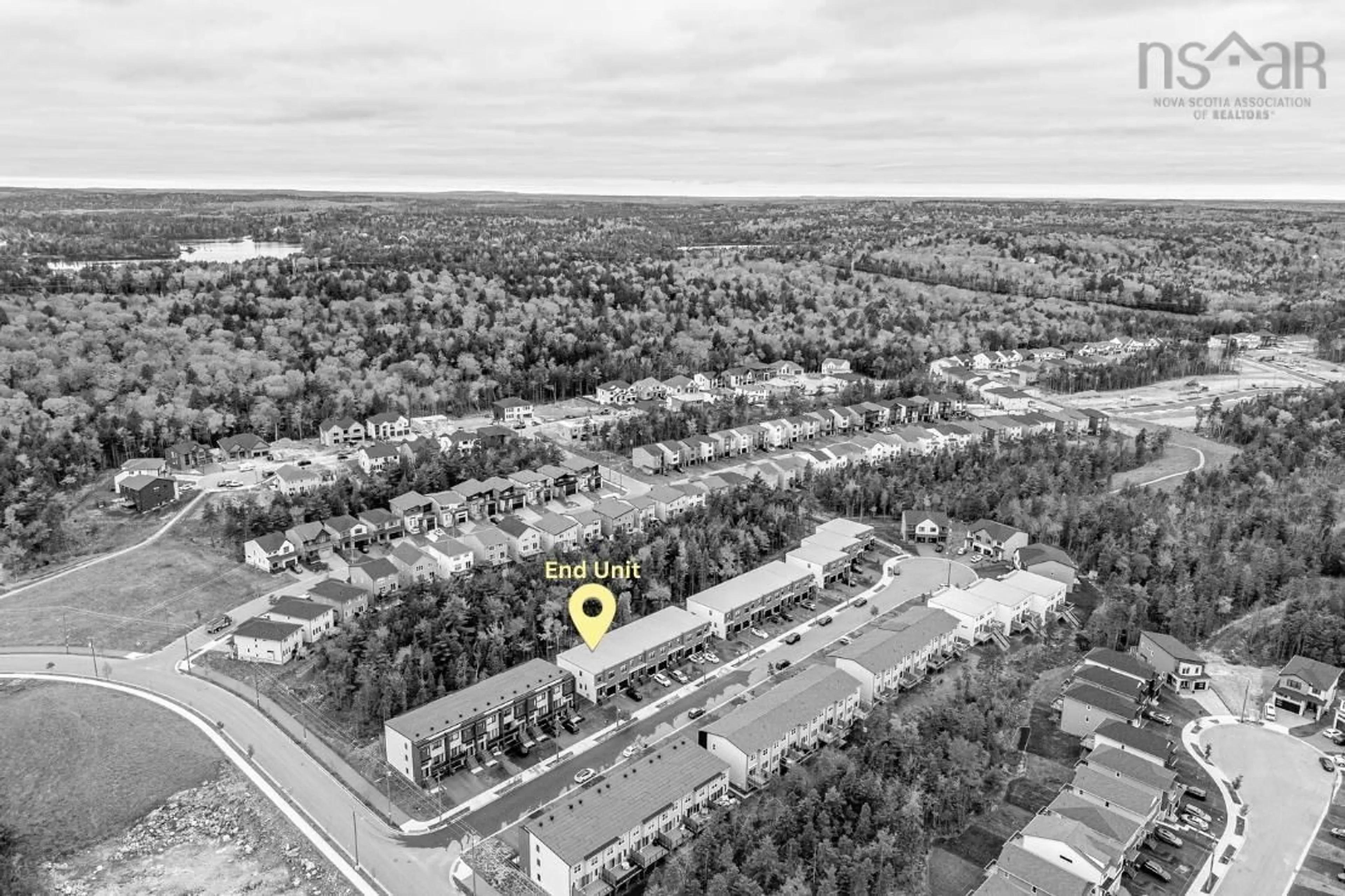 A pic from outside/outdoor area/front of a property/back of a property/a pic from drone, street for 18 Trekker Dr, Bedford Nova Scotia B4B 2K7