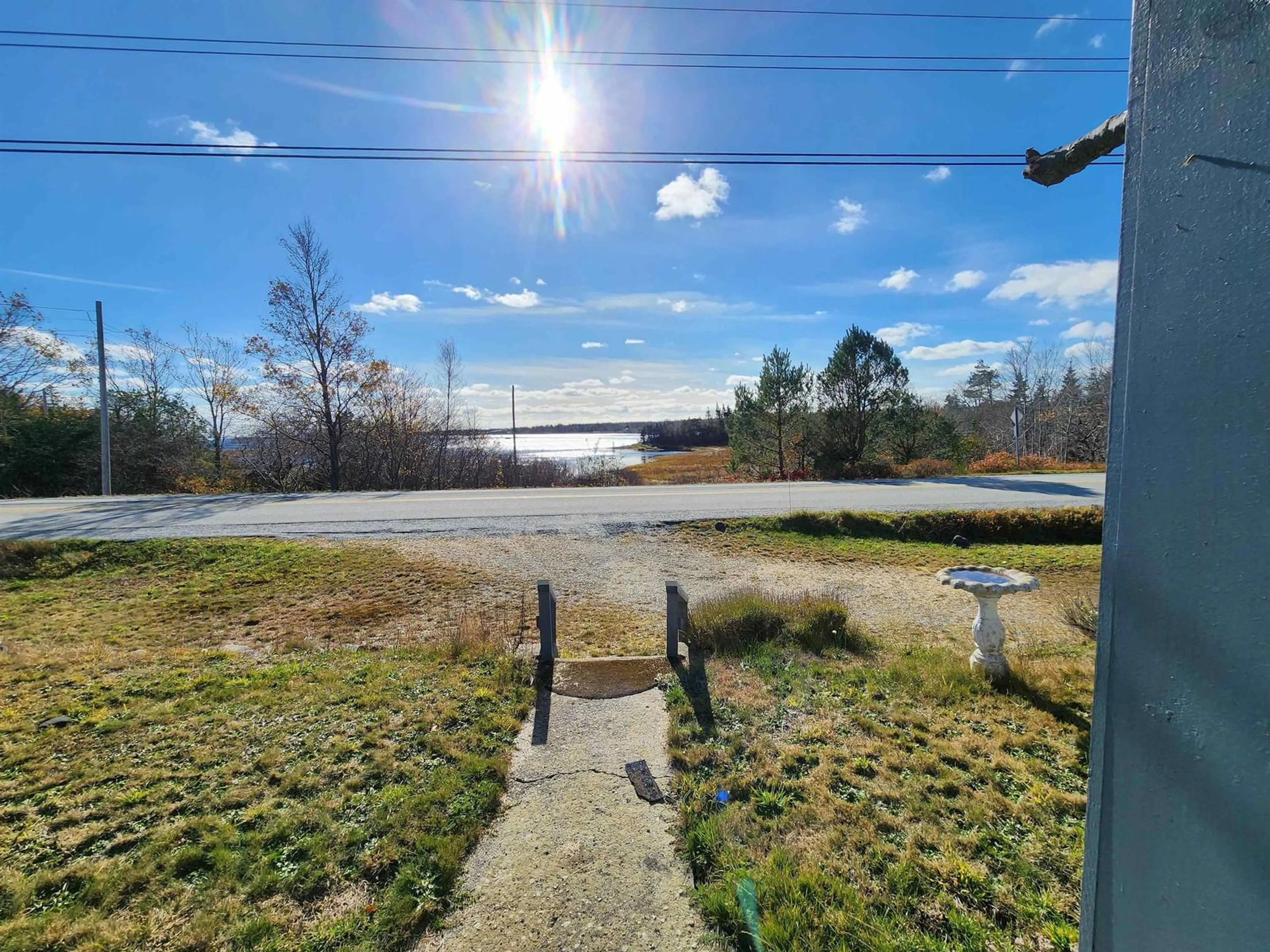 A pic from outside/outdoor area/front of a property/back of a property/a pic from drone, water/lake/river/ocean view for 6998 Shore Road, Port Saxon Nova Scotia B0T 1W0