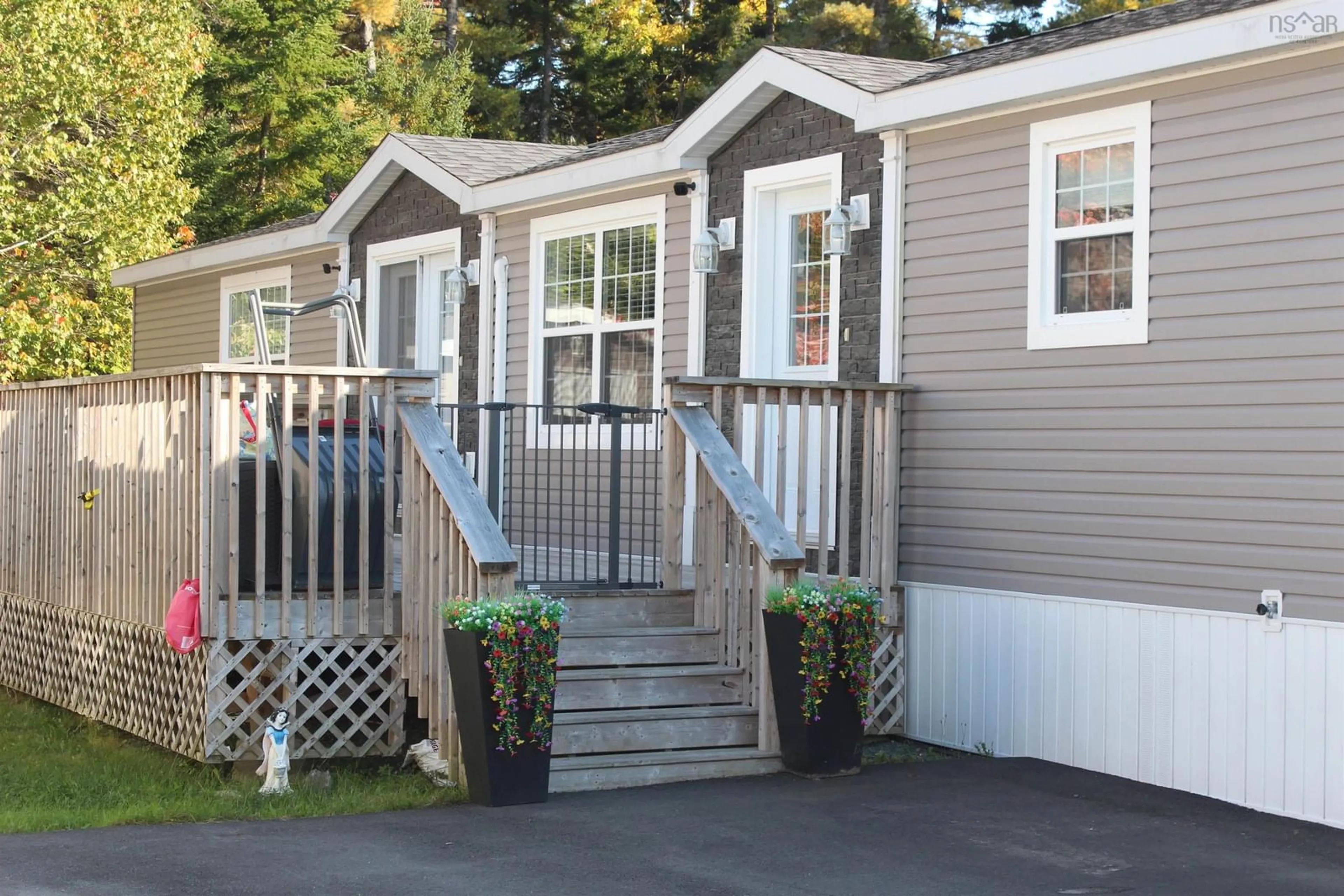 Home with vinyl exterior material, street for 30 Bumpy Lane, Lake Echo Nova Scotia B3E 1B8