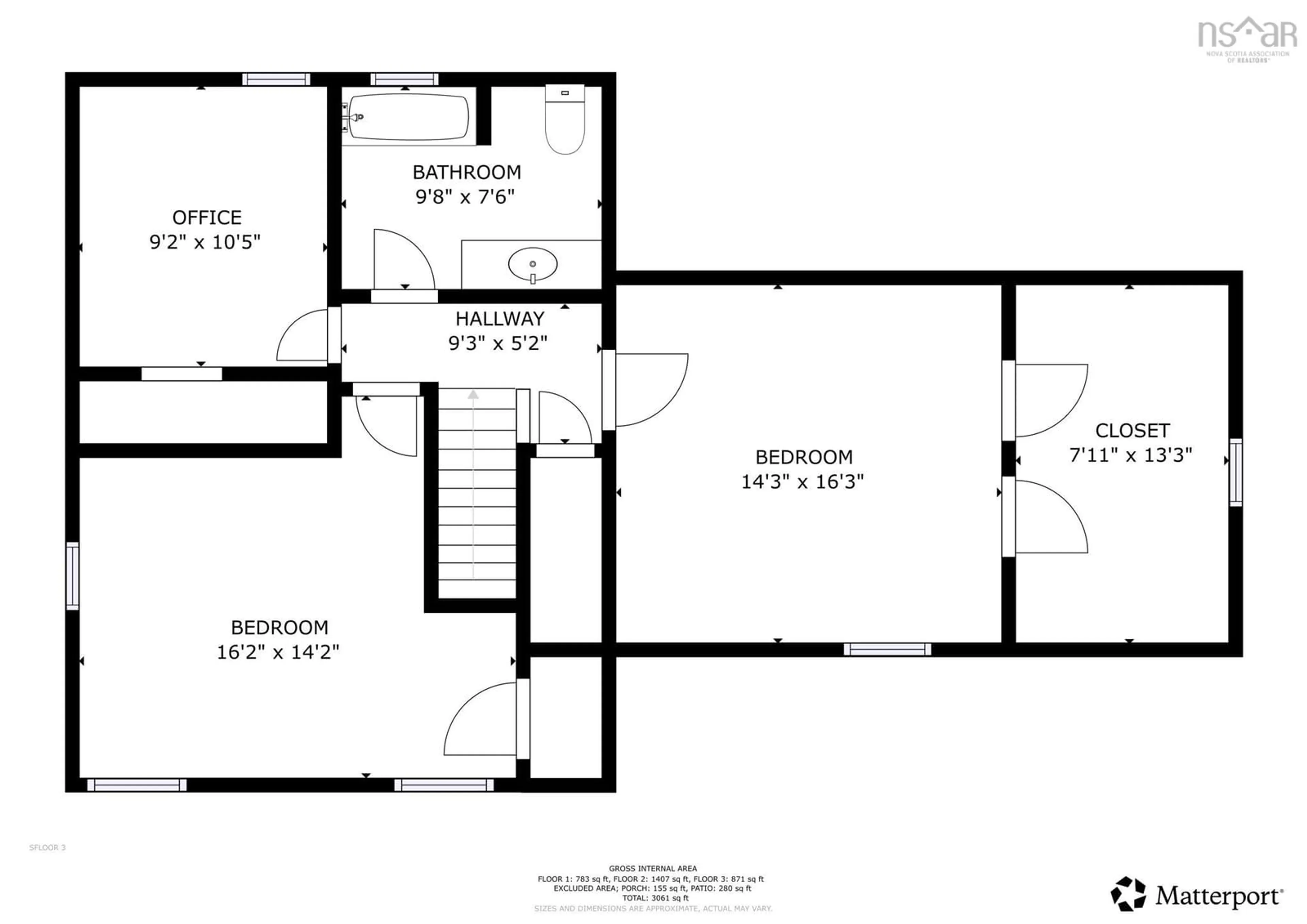 Floor plan for 1132 Milford Rd, Milford Nova Scotia B0N 1Y0