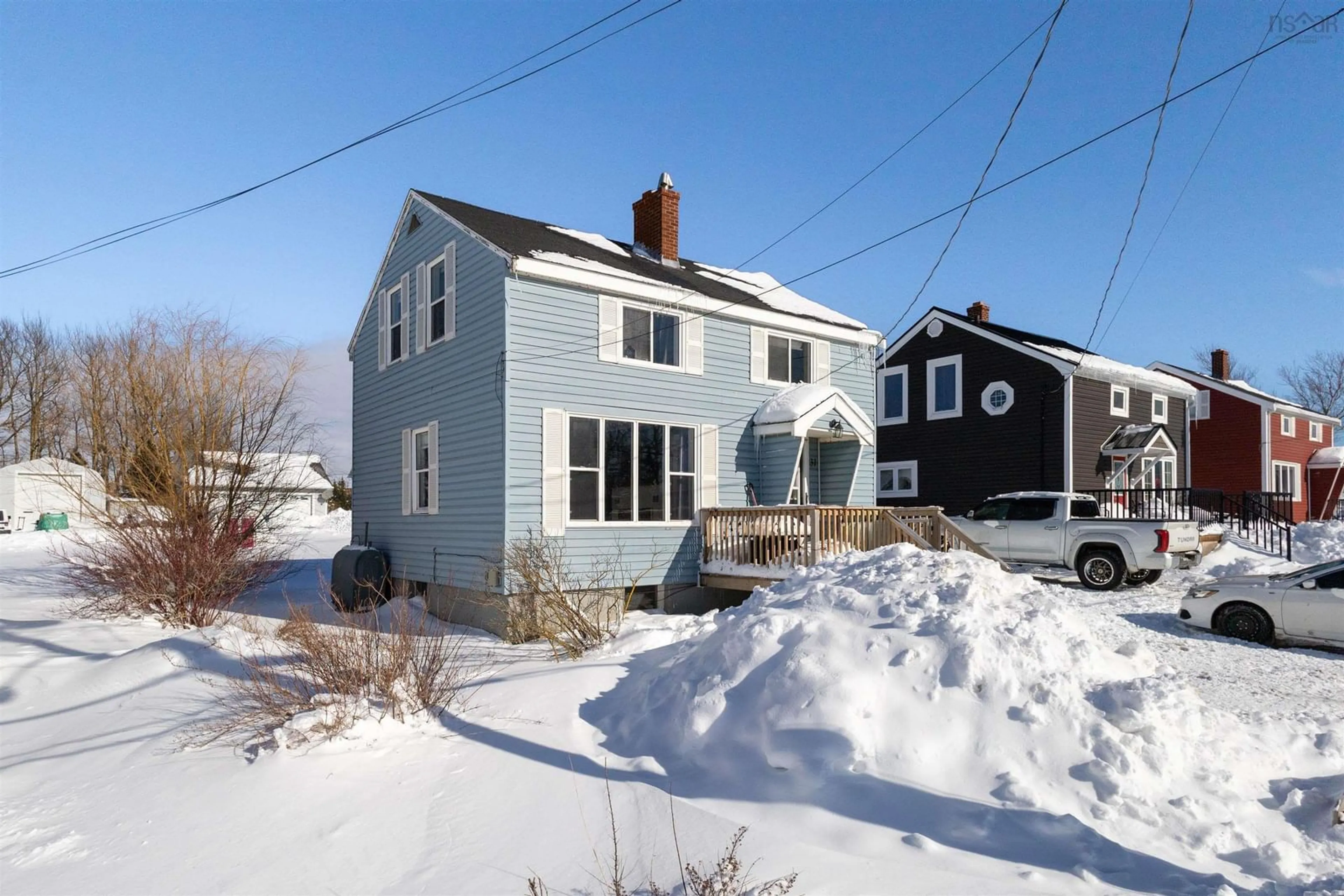 A pic from outside/outdoor area/front of a property/back of a property/a pic from drone, street for 31 Hillcrest St, Inverness Nova Scotia B0E 1N0