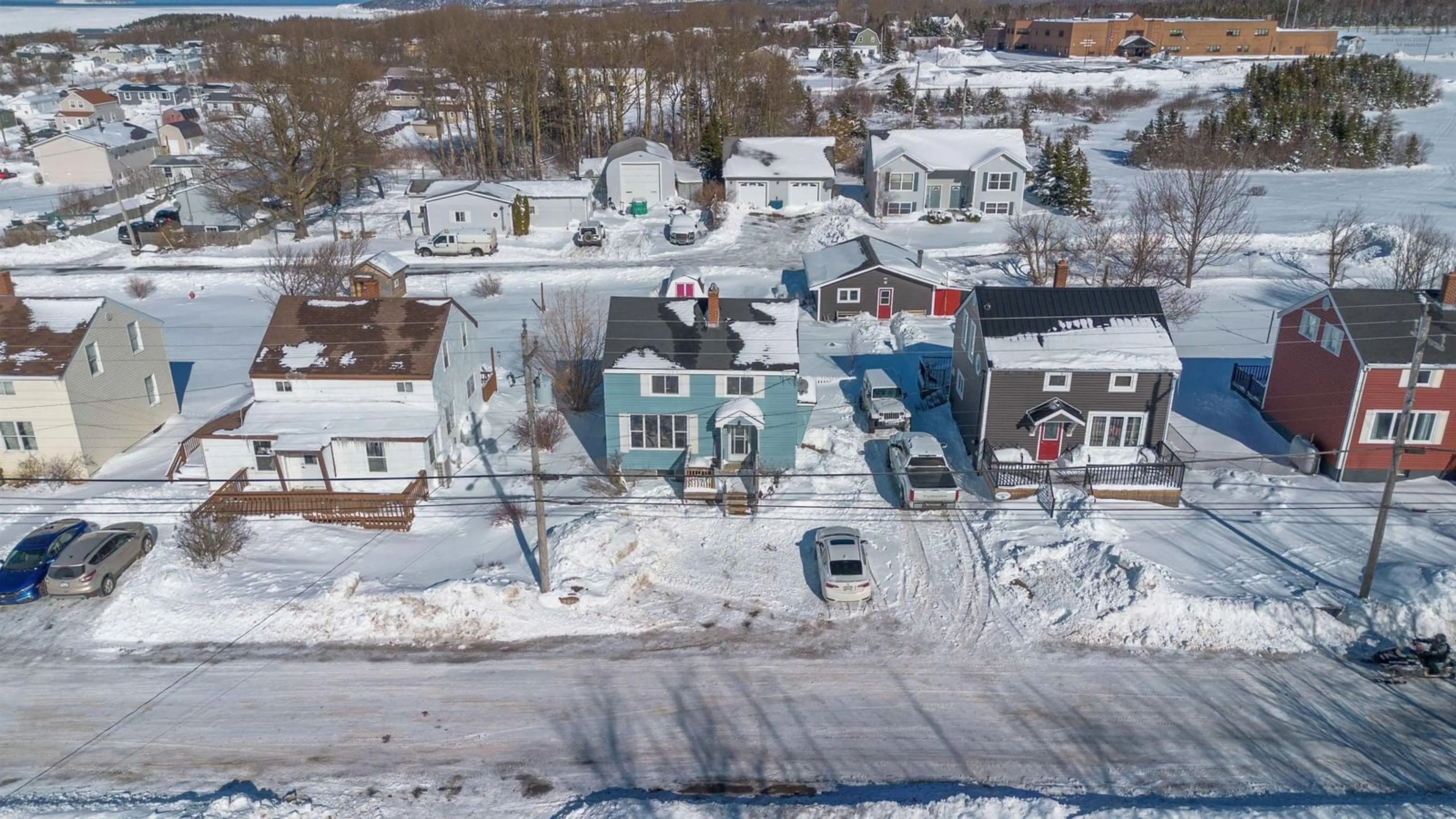 A pic from outside/outdoor area/front of a property/back of a property/a pic from drone, street for 31 Hillcrest St, Inverness Nova Scotia B0E 1N0