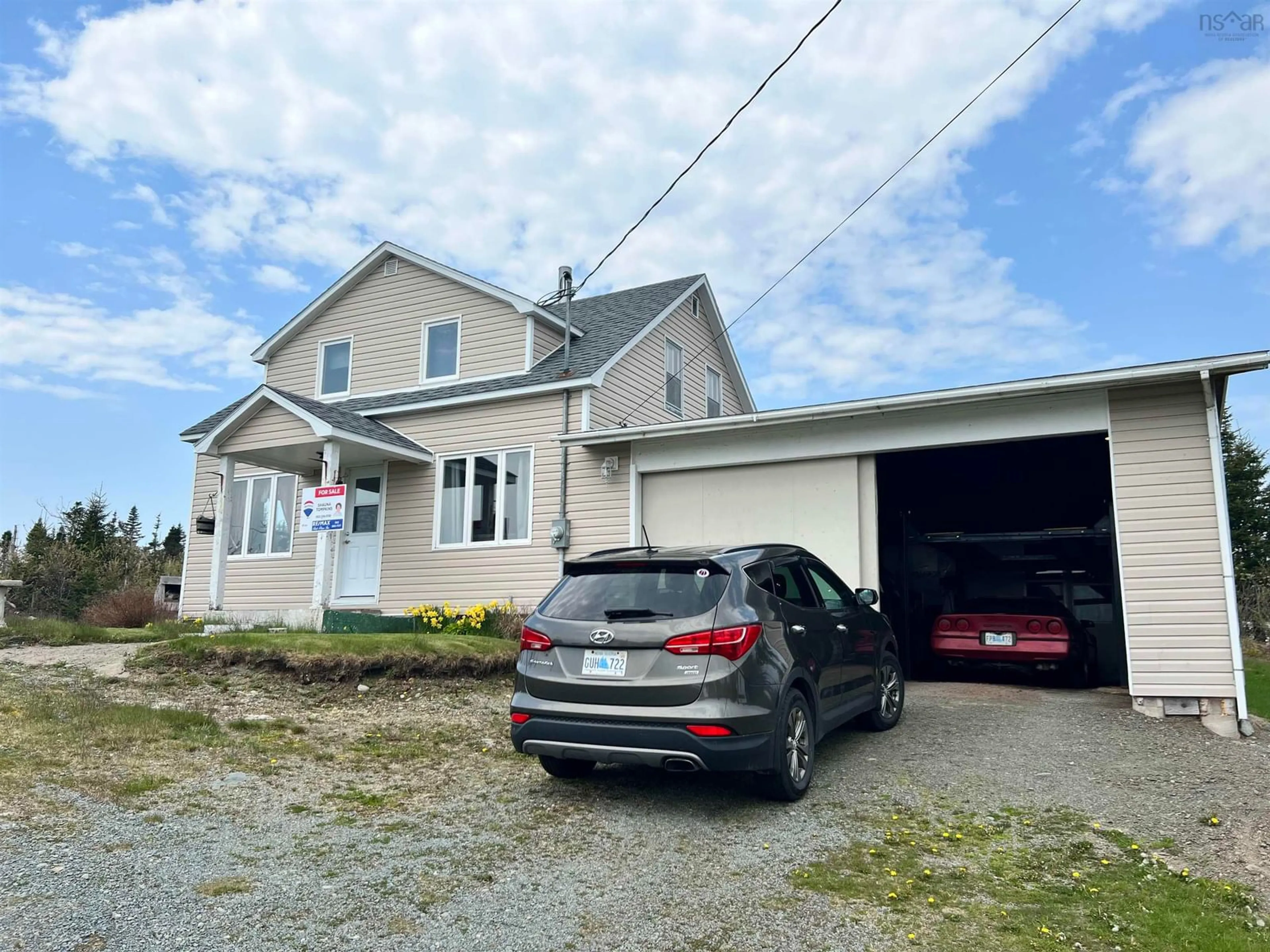 A pic from outside/outdoor area/front of a property/back of a property/a pic from drone, street for 158 Port Bickerton Village Rd, Port Bickerton Nova Scotia B0J 1A0