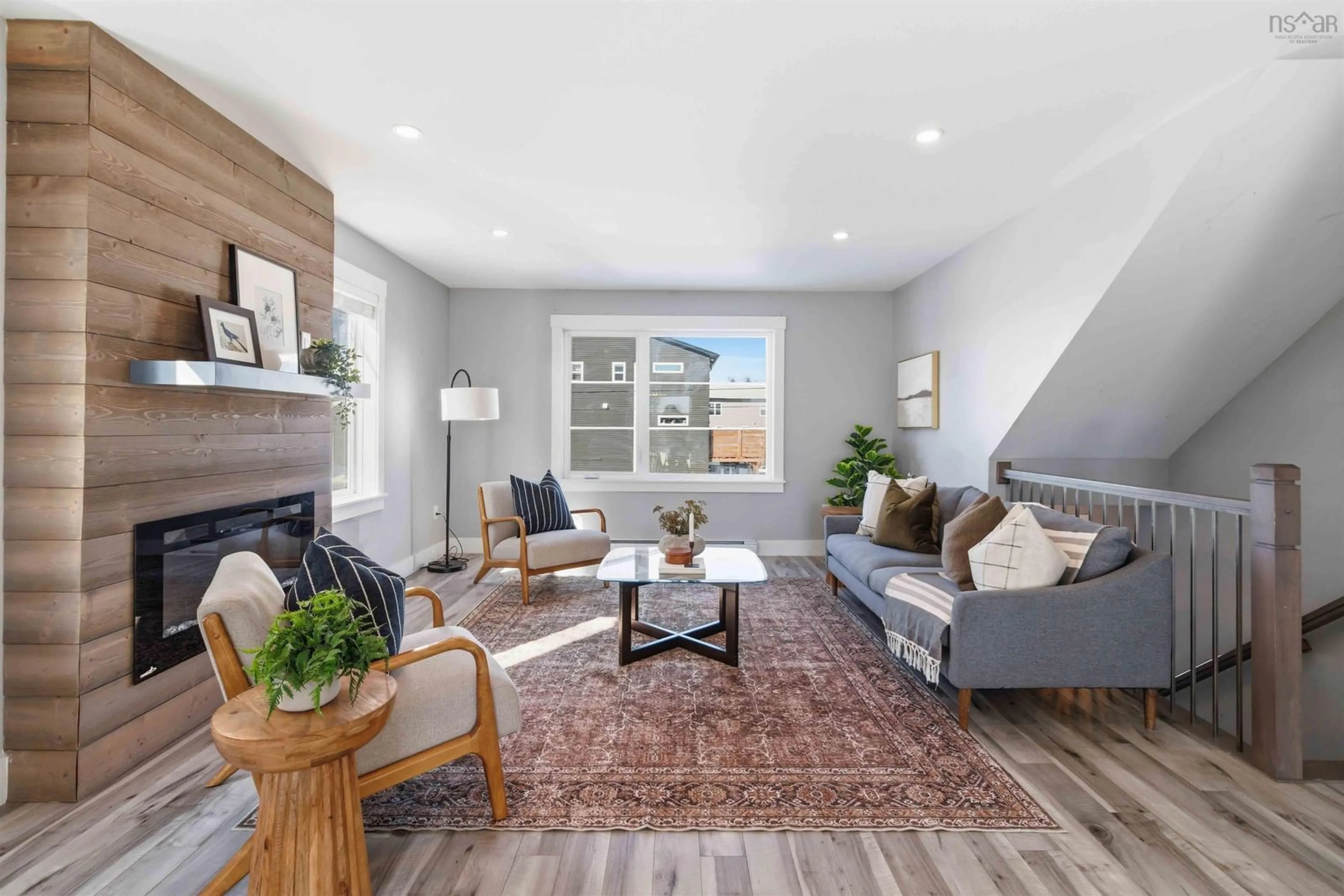 Living room with furniture, unknown for 20 Sam Cres, Elmsdale Nova Scotia B2S 0B6