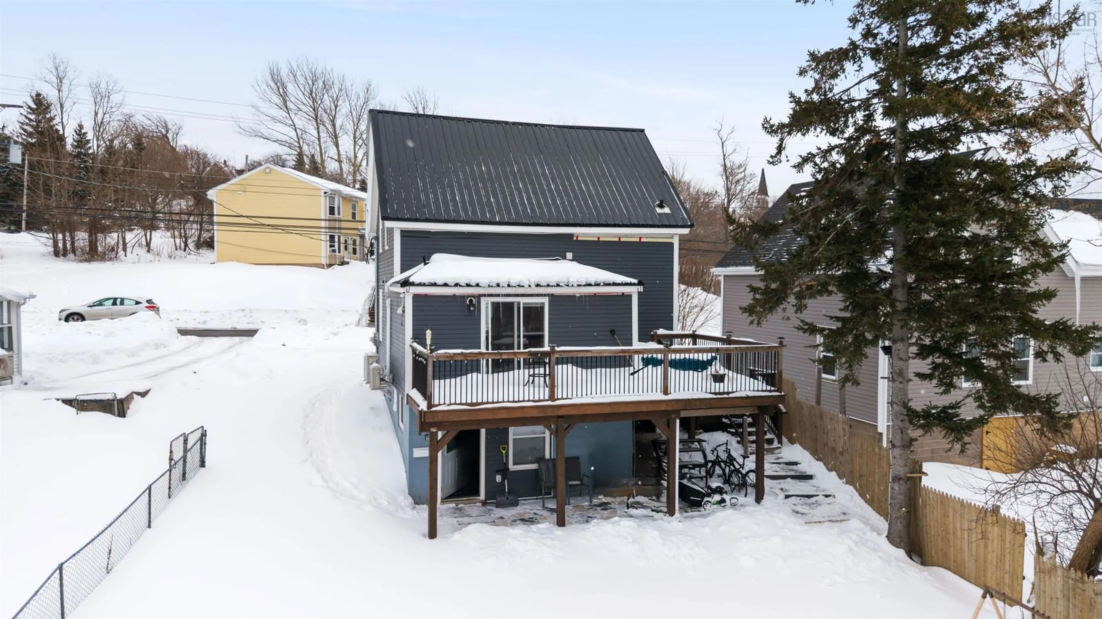 A pic from outside/outdoor area/front of a property/back of a property/a pic from drone, street for 57A/57B High St, Trenton Nova Scotia B0K 1X0