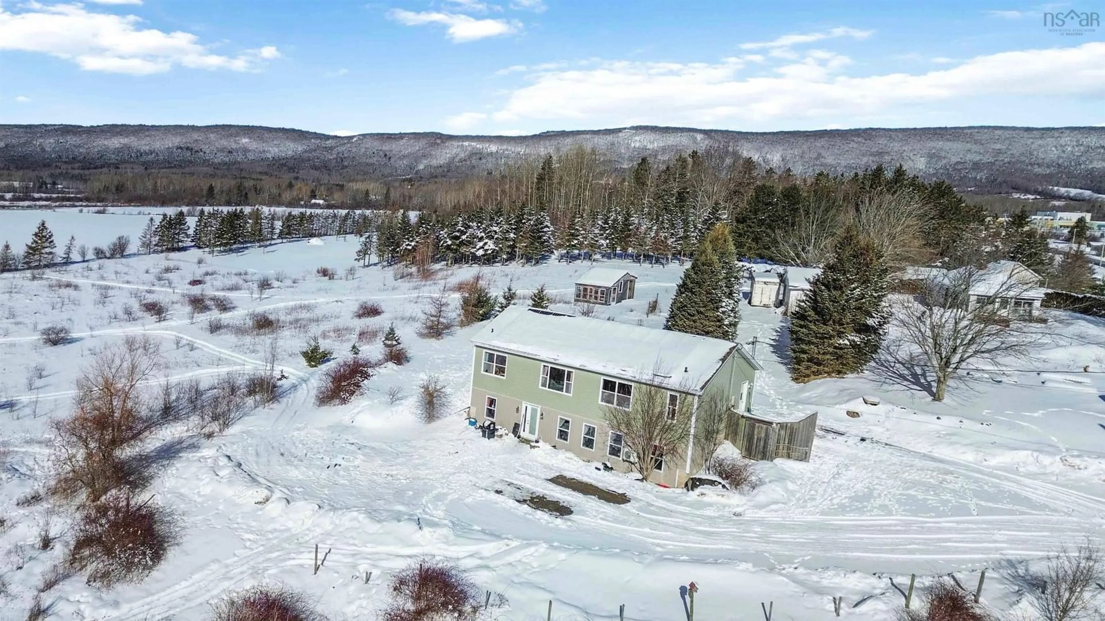 A pic from outside/outdoor area/front of a property/back of a property/a pic from drone, building for 223 Church St, Bridgetown Nova Scotia B0S 1C0