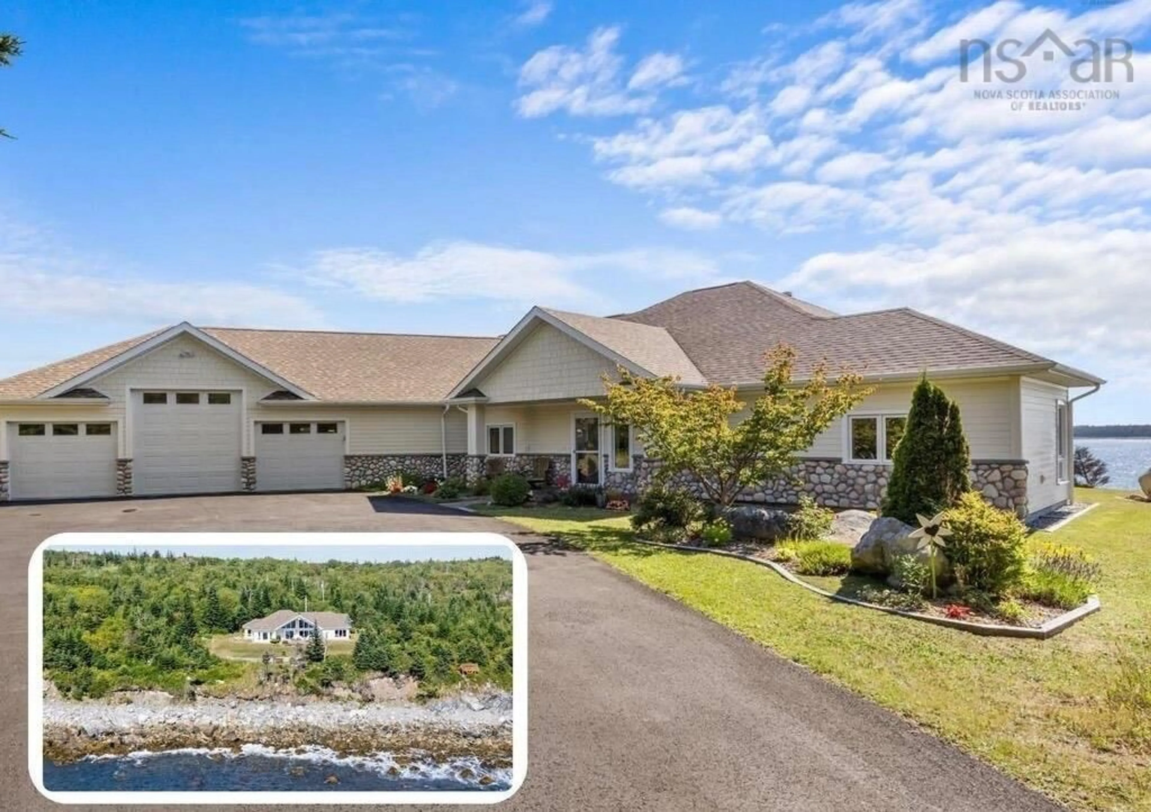 Home with vinyl exterior material, unknown for 12 Partridge Lane, Lower Sandy Point Nova Scotia B0T 1W0