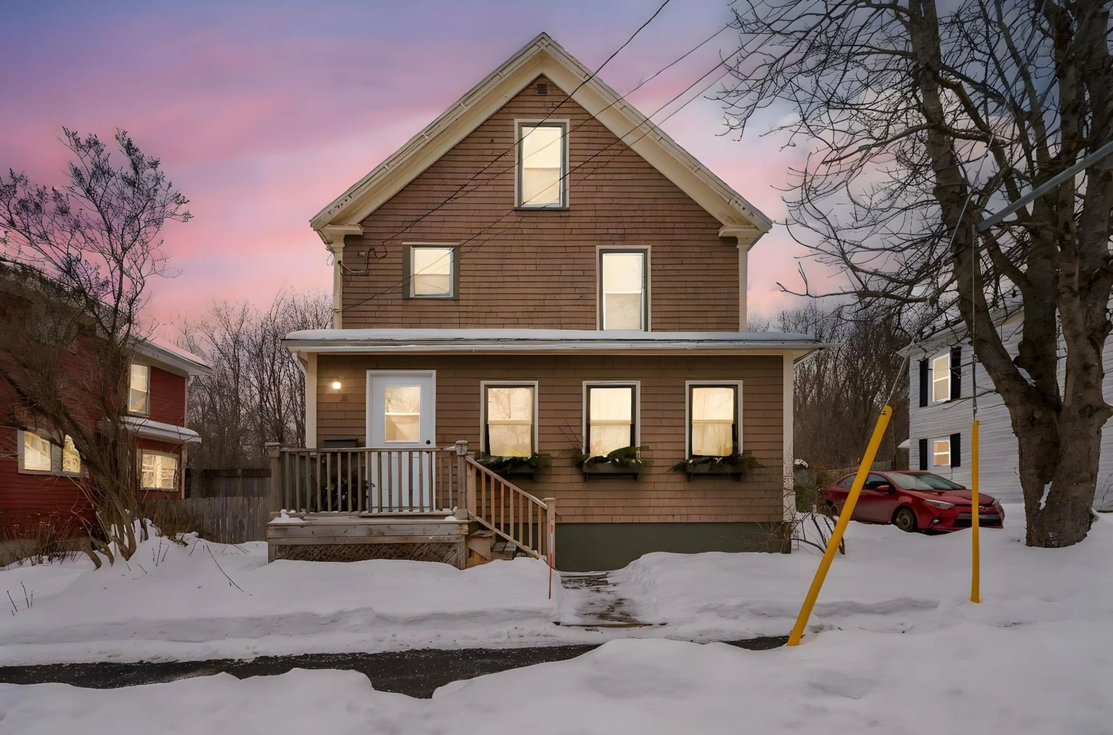 Home with brick exterior material, street for 33 Klondyke St, Kentville Nova Scotia B4N 1J1