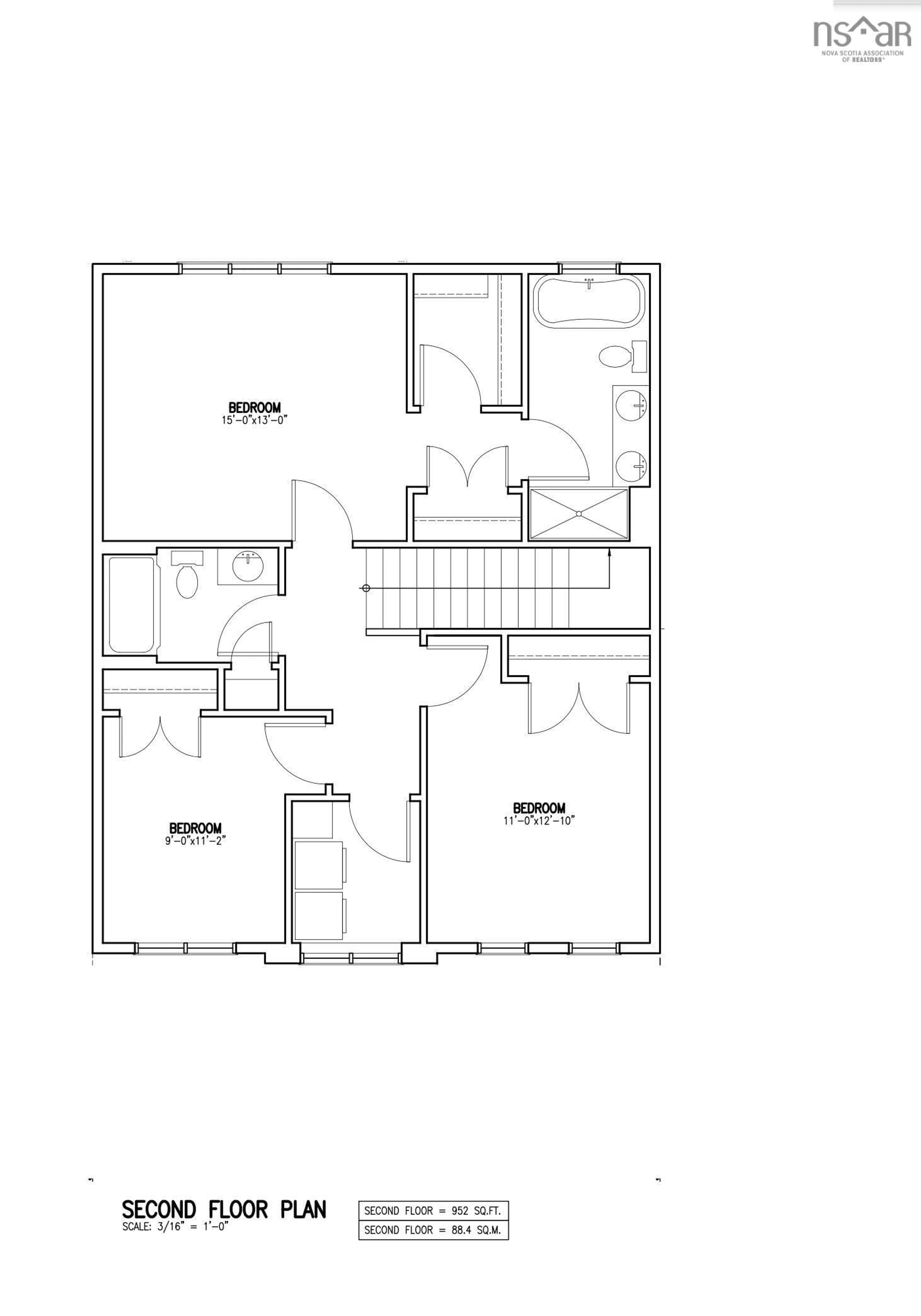 Floor plan for 436 Bondi Dr #LOT 5098, Middle Sackville Nova Scotia B4E 0P7