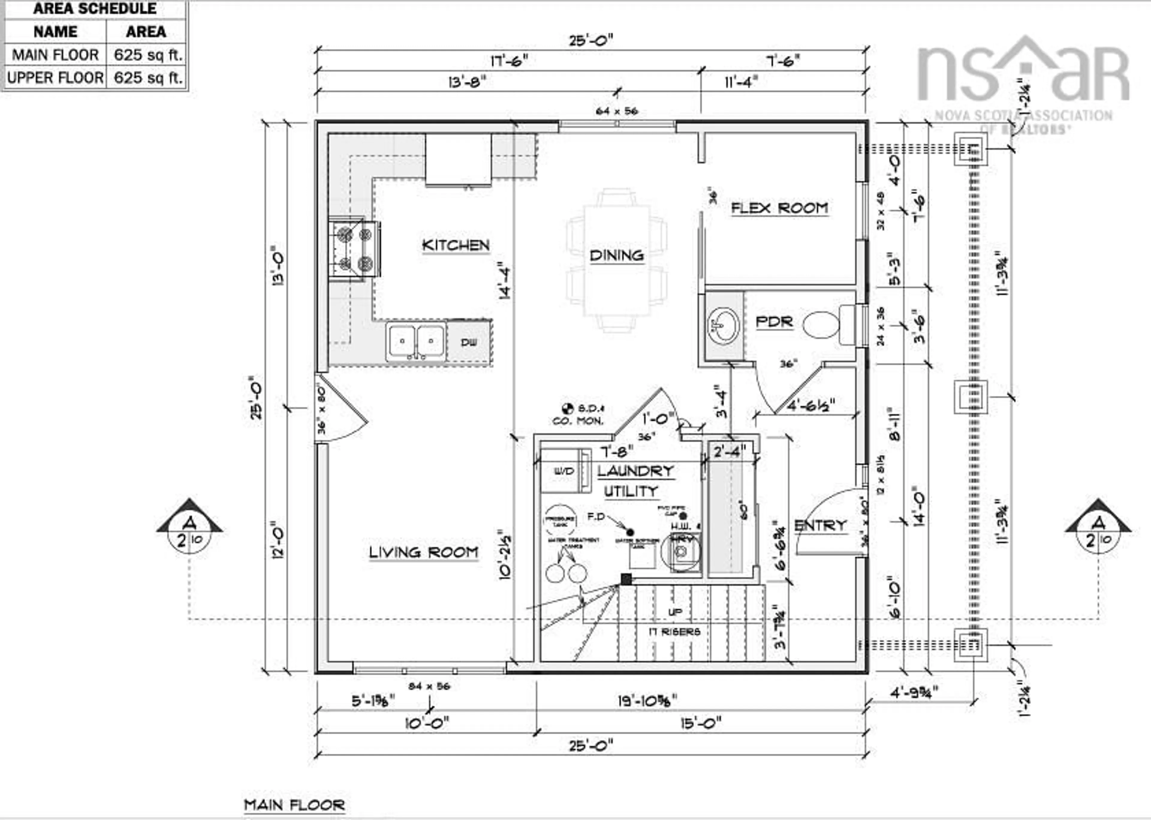 Floor plan for 25 Jan Marie Dr, Lawrencetown Nova Scotia B2Z 1E2
