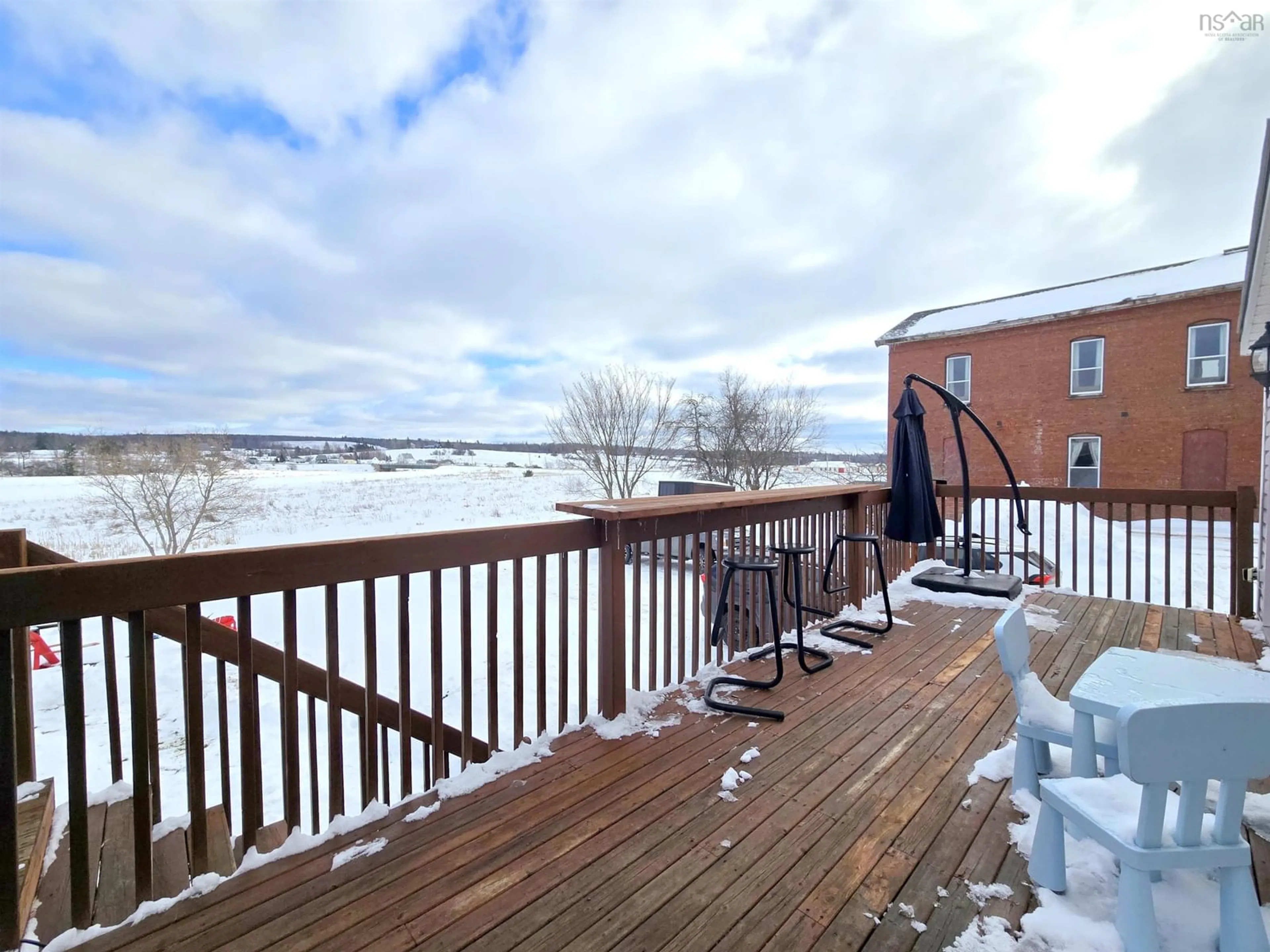 Patio, water/lake/river/ocean view for 2816 Barronsfield Rd, River Hebert Nova Scotia B0L 1G0