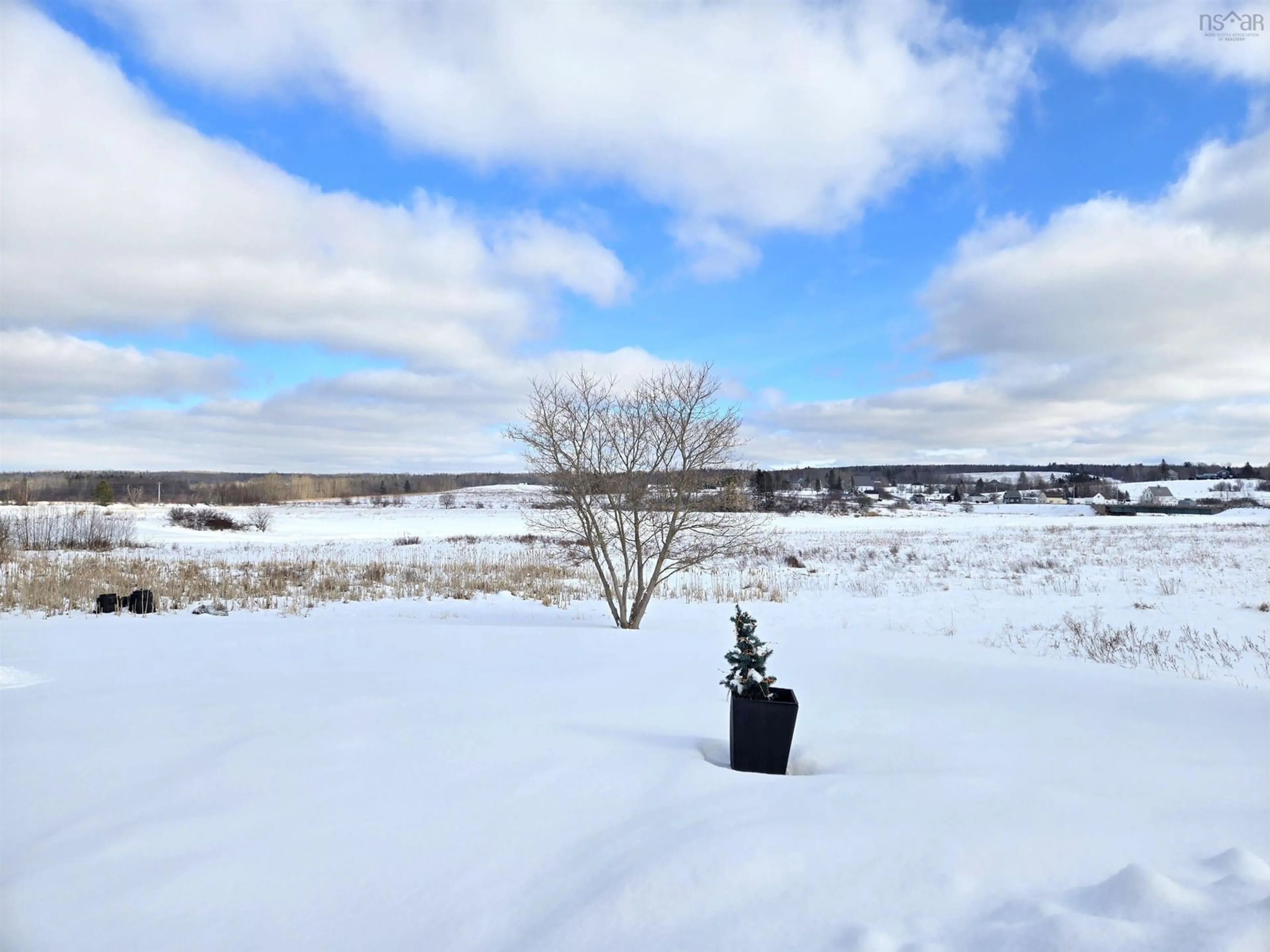 A pic from outside/outdoor area/front of a property/back of a property/a pic from drone, forest/trees view for 2816 Barronsfield Rd, River Hebert Nova Scotia B0L 1G0