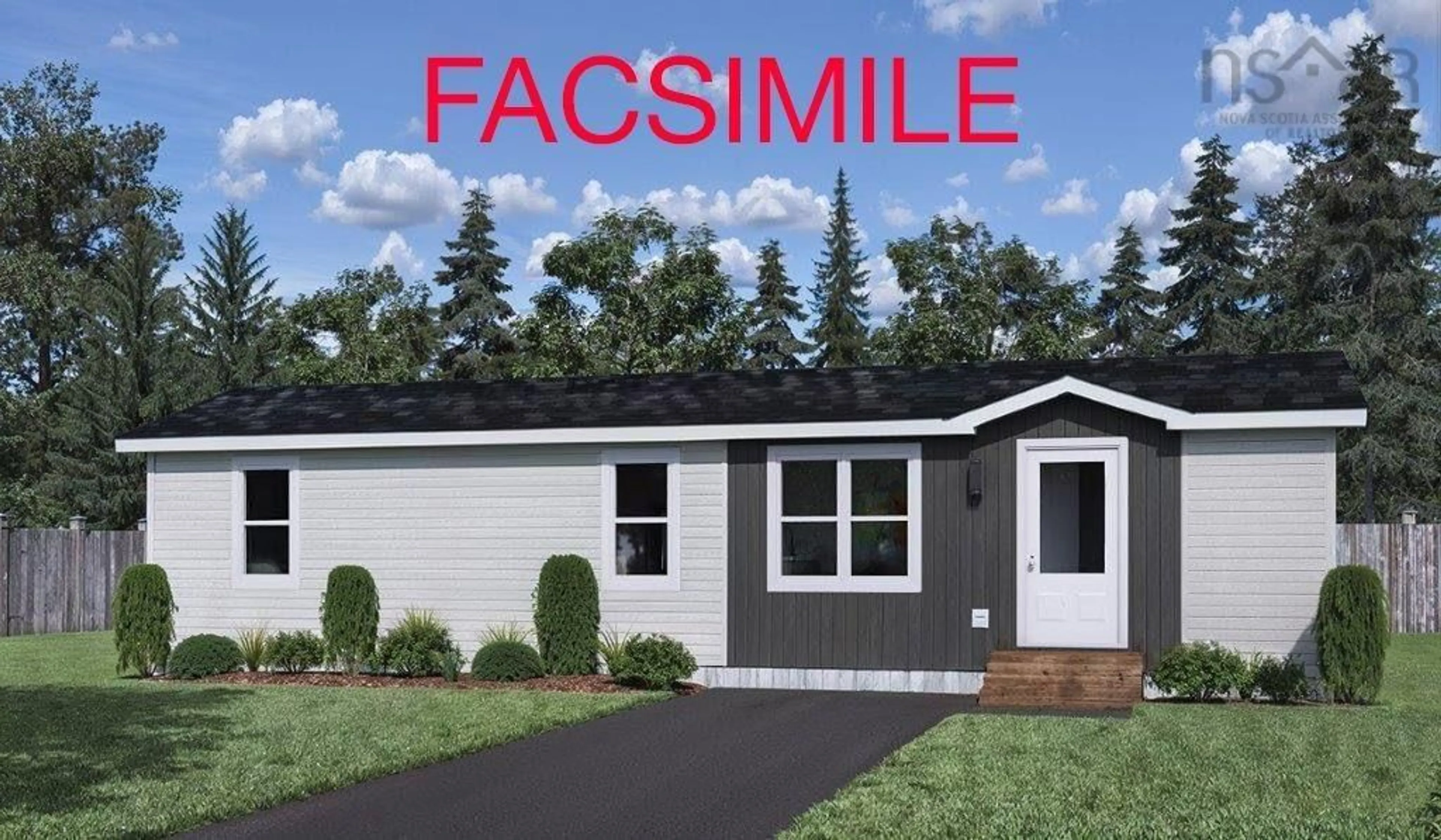 Home with vinyl exterior material, street for Priestville Loop #1 A, Priestville Nova Scotia B2H 5C5