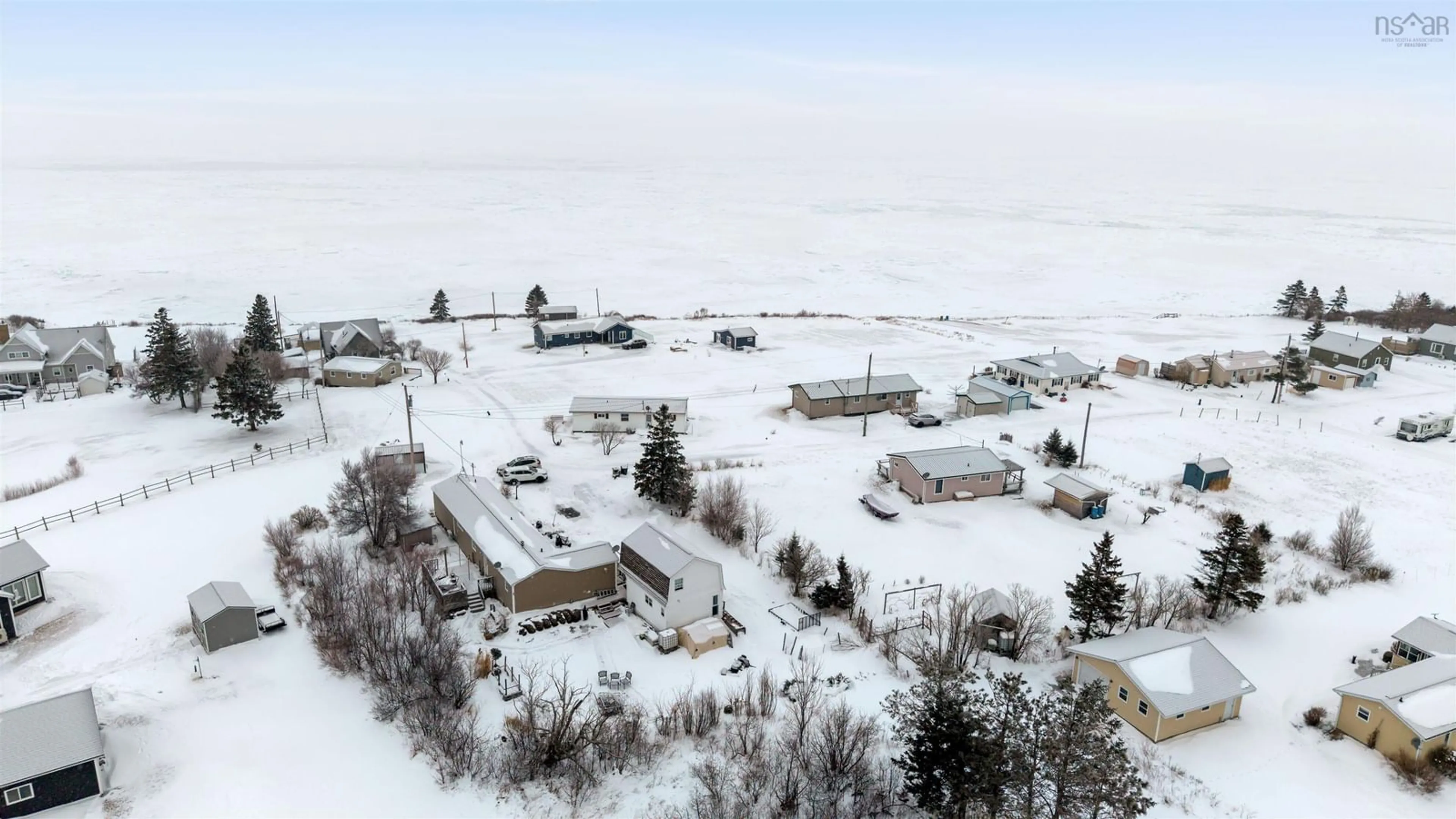 A pic from outside/outdoor area/front of a property/back of a property/a pic from drone, mountain view for 55 Dan R Dr, Pugwash Nova Scotia B0K 1L0