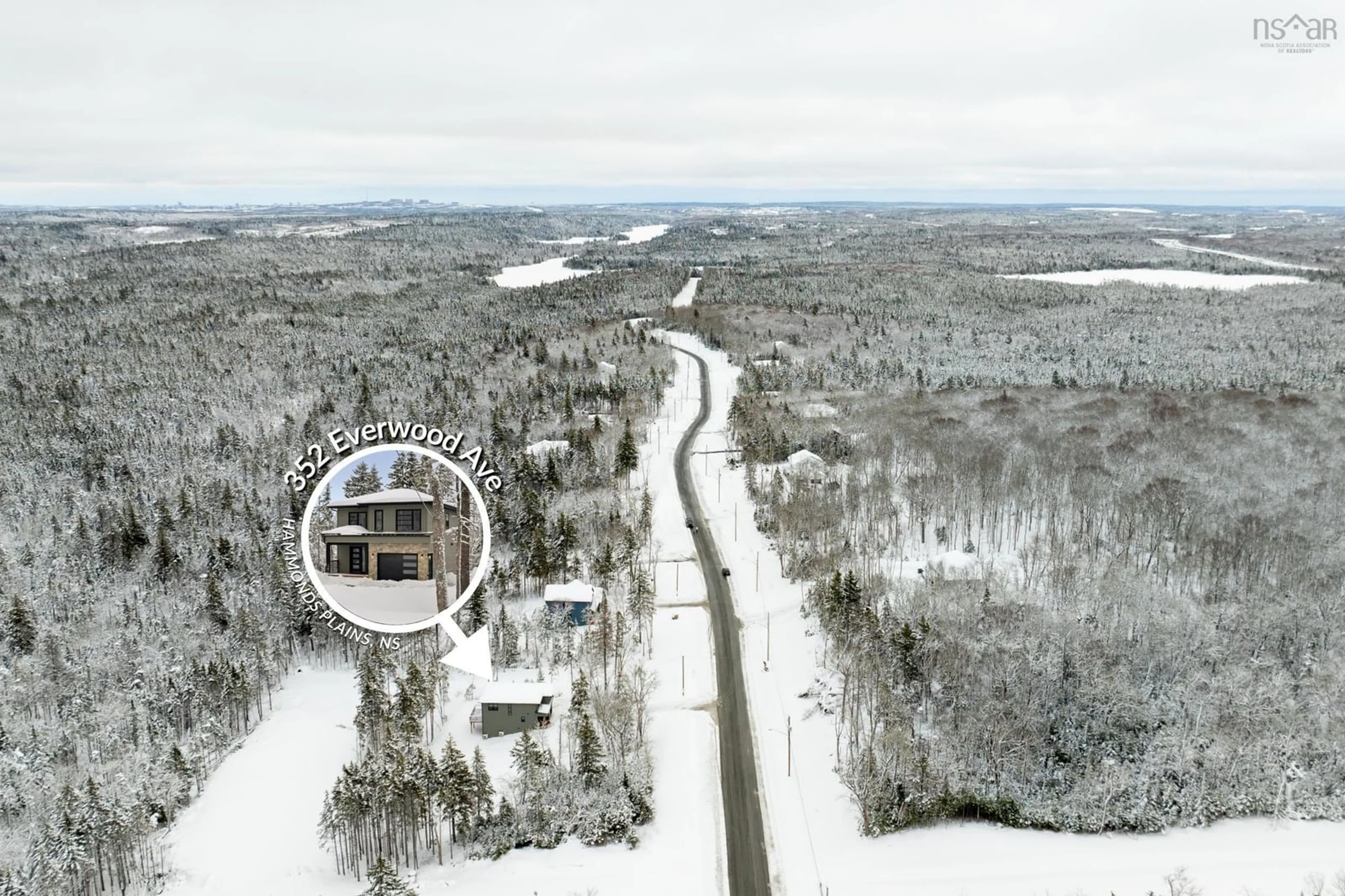 A pic from outside/outdoor area/front of a property/back of a property/a pic from drone, unknown for 432-A Everwood Ave, Hammonds Plains Nova Scotia B3J 0Z6