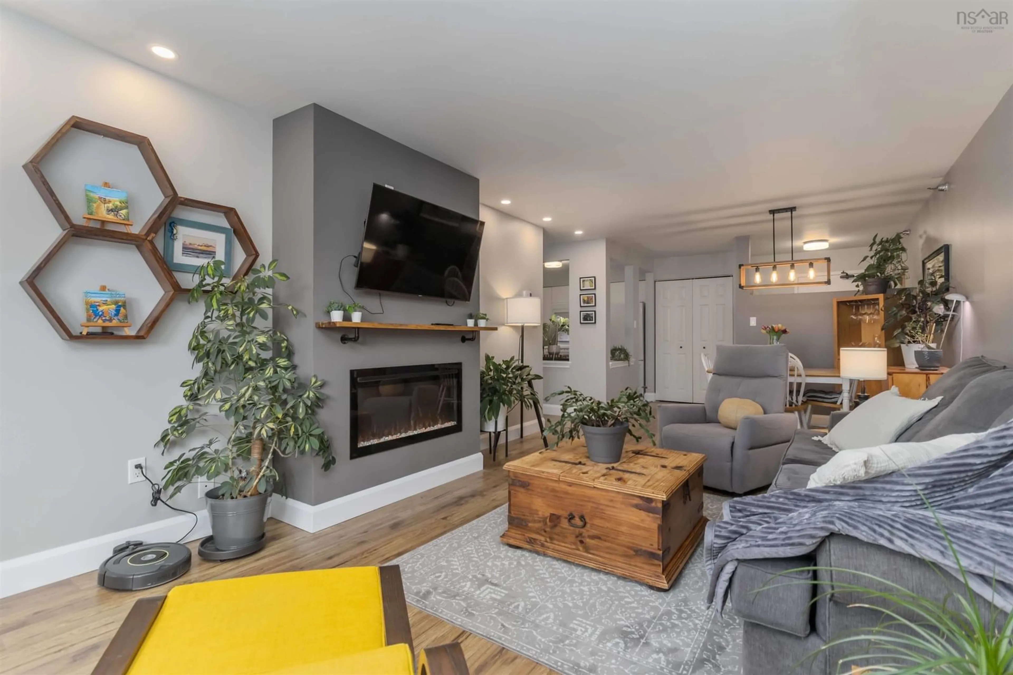 Living room with furniture, unknown for 83 Kearney Lake Rd #302, Halifax Nova Scotia B3M 4E6