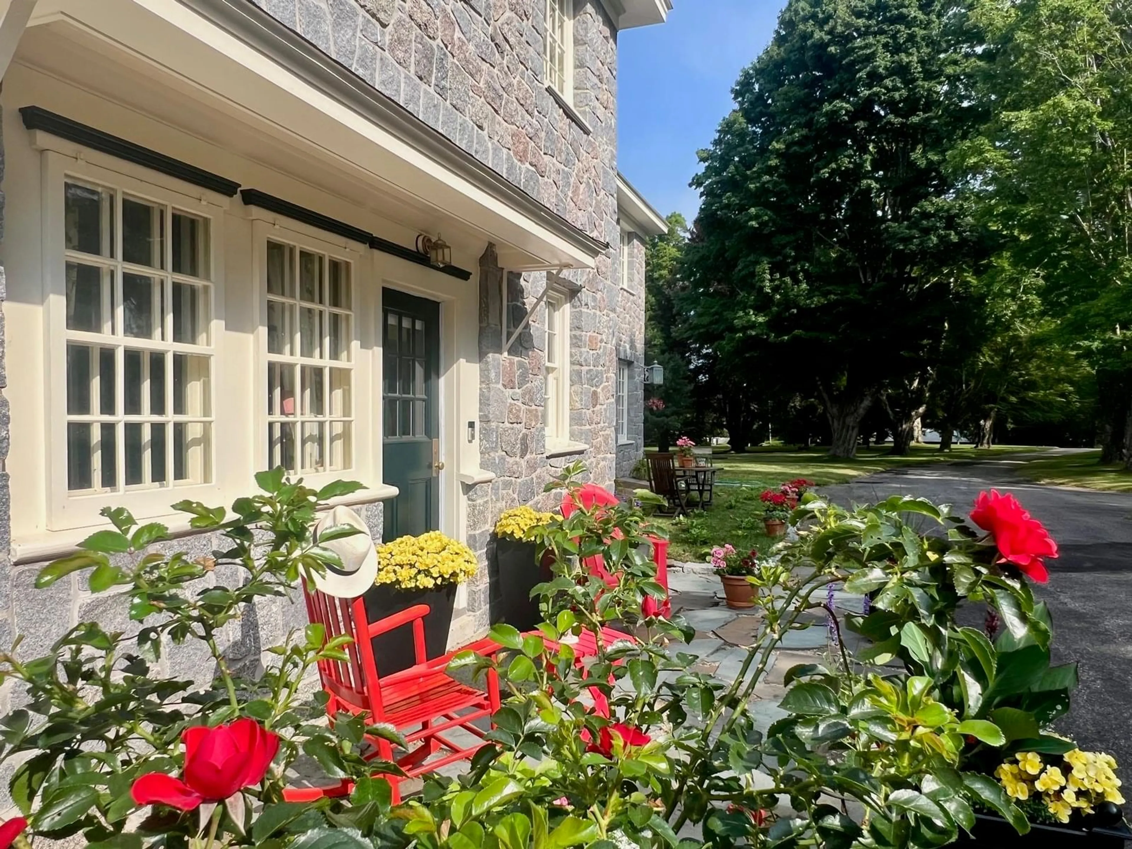 Patio, street for 3746 Highway 1, Allains Creek Nova Scotia B0S 1A0