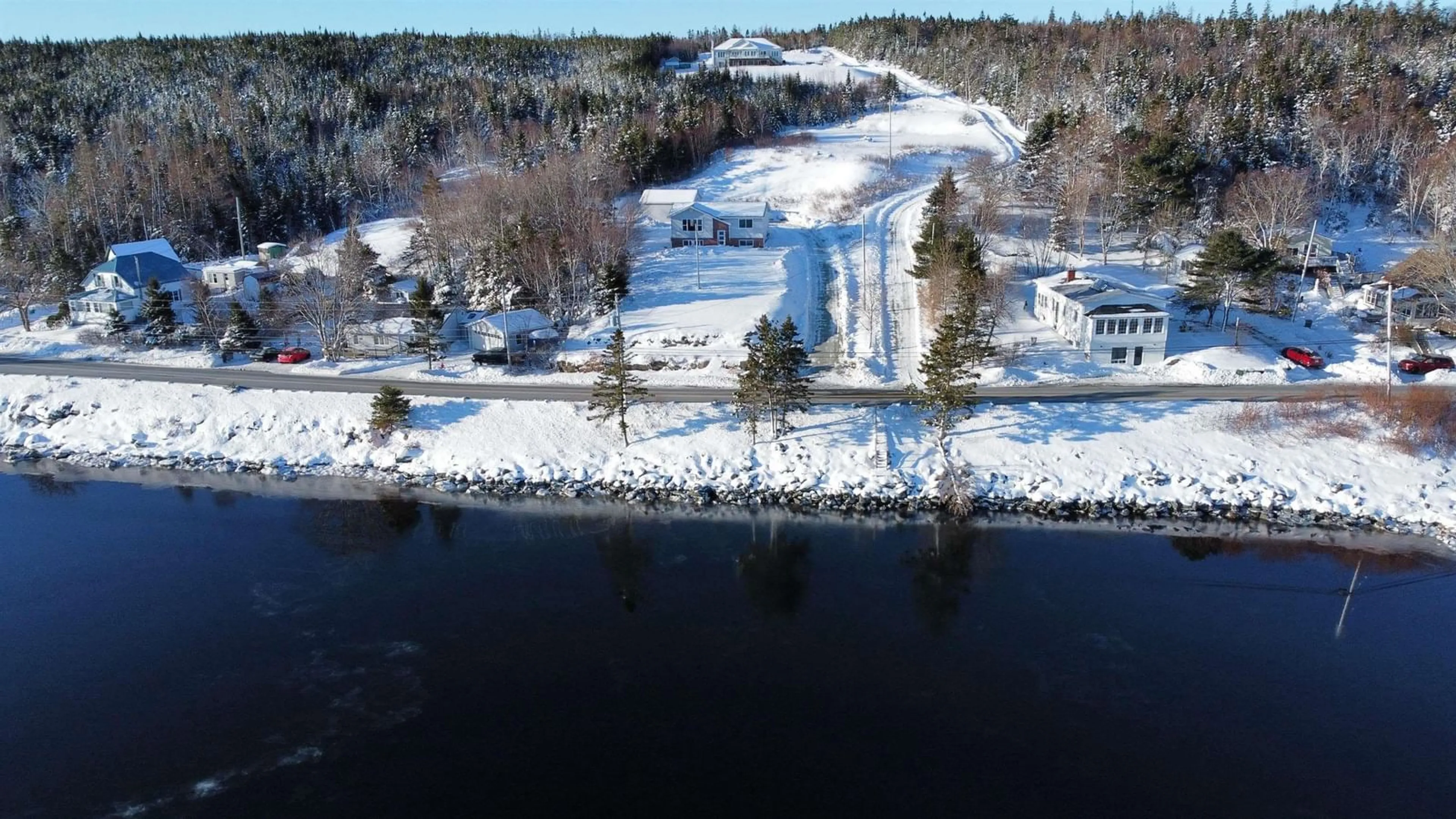 A pic from outside/outdoor area/front of a property/back of a property/a pic from drone, water/lake/river/ocean view for 400 West Jeddore Rd, Head Of Jeddore Nova Scotia B0J 1P0