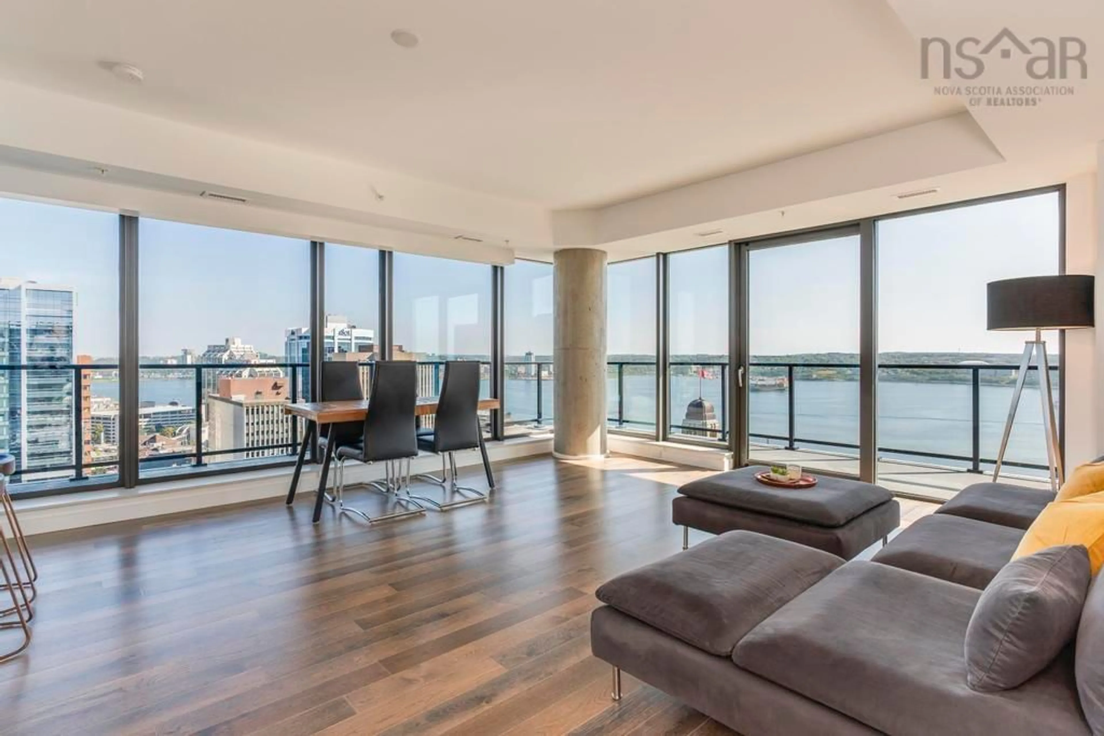 Living room with furniture, unknown for 1650 Granville St #1903, Halifax Nova Scotia B3J 0E1